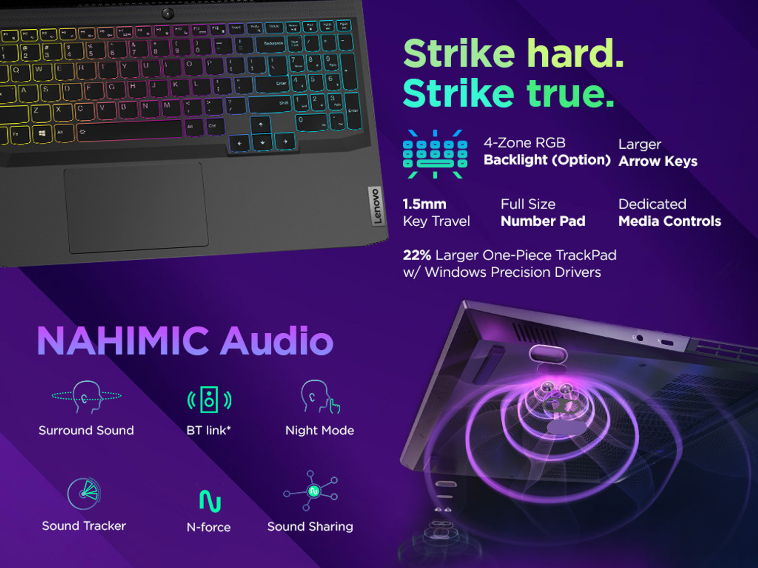 Image of Lenovo IdeaPad Gaming 3 Intel Core i5 12th Gen 12450H - (16 GB /512 GB SSD /Windows 11 Home /4 GB Graphics /NVIDIA GeForce RTX 3050 /85 W) 15IAH7 Gaming Laptop