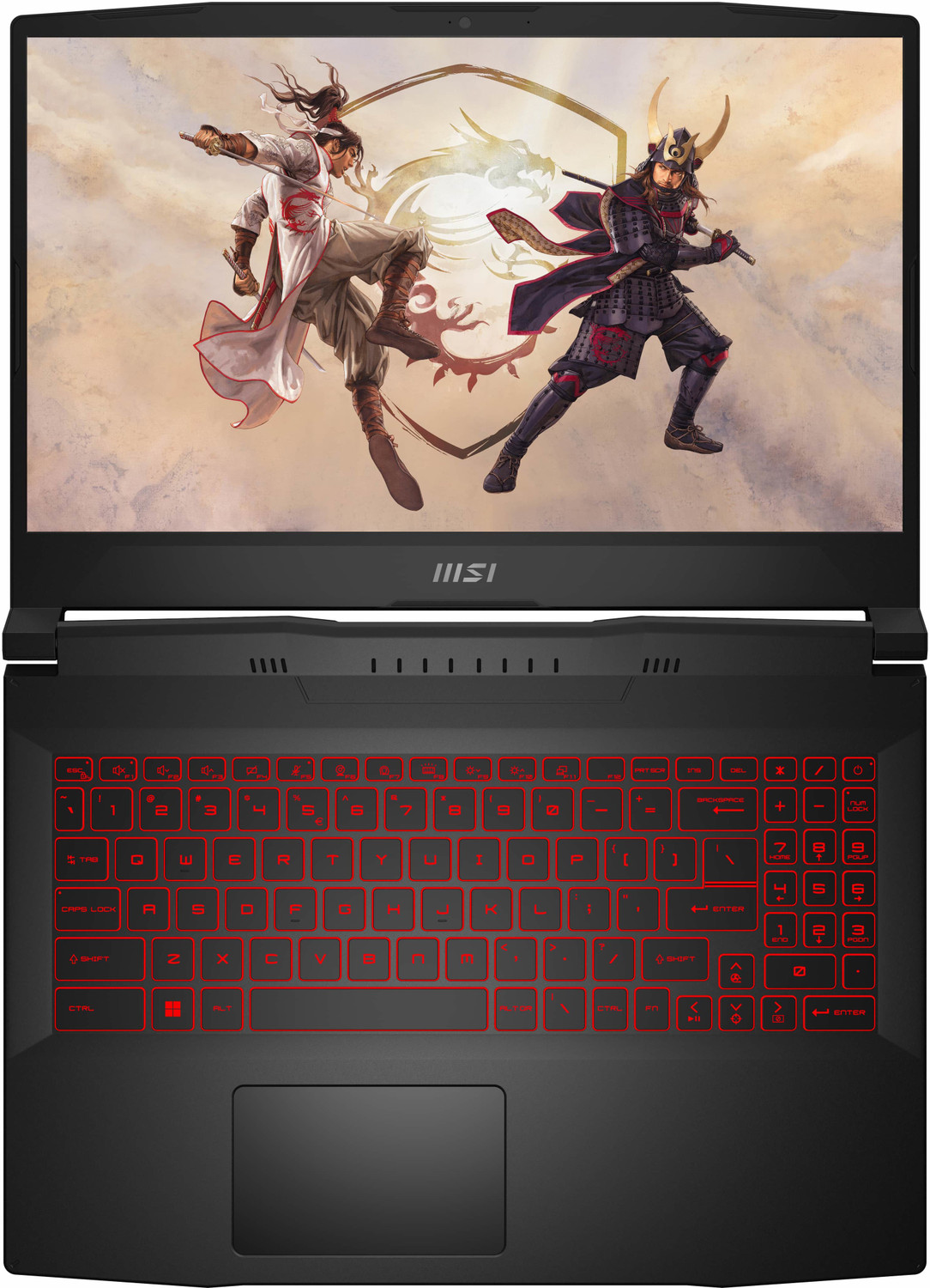 Image of MSI Katana GF66 Intel Core i7 12th Gen 12700H - (8 GB /512 GB SSD /Windows 11 Home /4 GB Graphics /NVIDIA GeForce RTX 3050 /144 Hz) Katana GF66 12UC-632IN Gaming Laptop