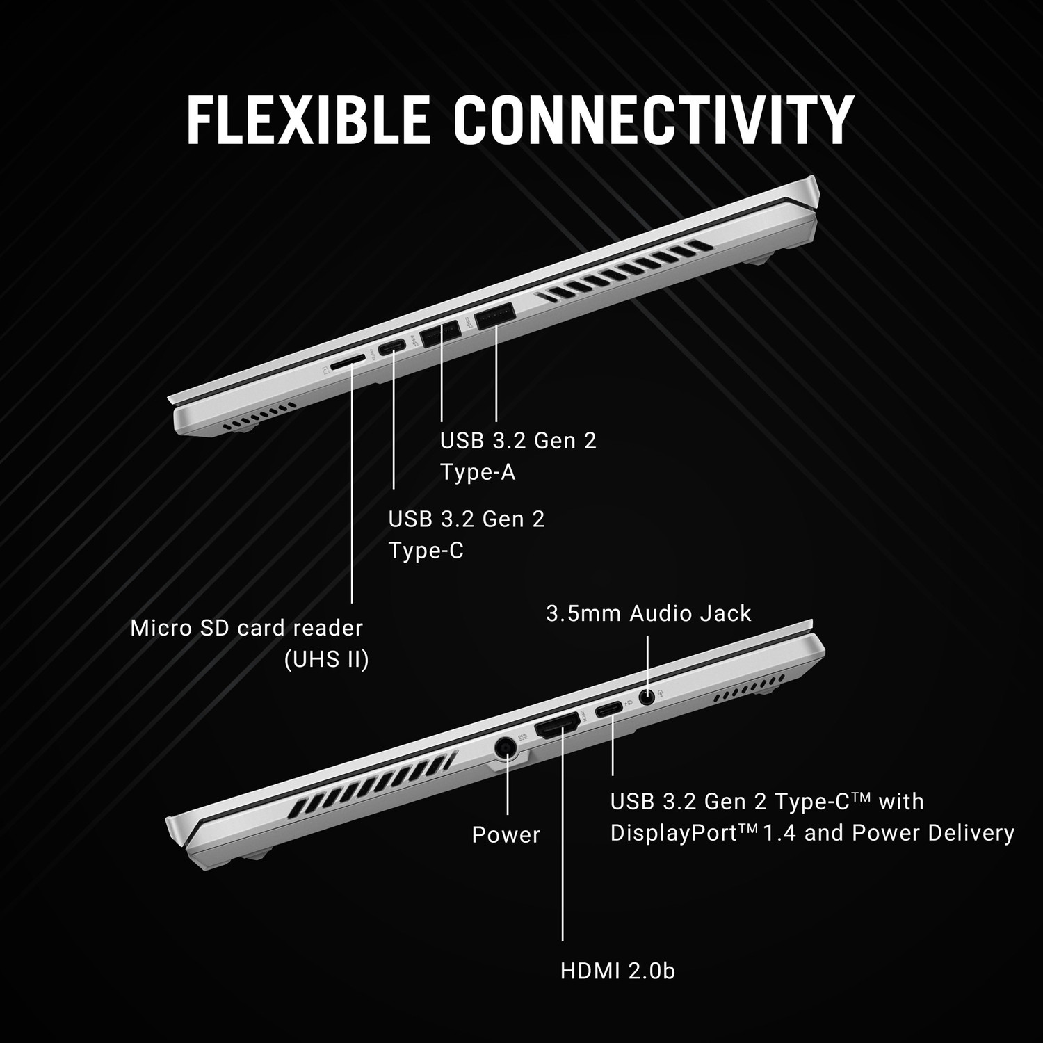 Image of ASUS ROG Zephyrus G14 AMD Ryzen 9 Octa Core AMD R9-6900HS - (32 GB /1 TB SSD /Windows 11 Home /8 GB Graphics /AMD Radeon 6800S /120 Hz) GA402RK-L8147WS Gaming Laptop