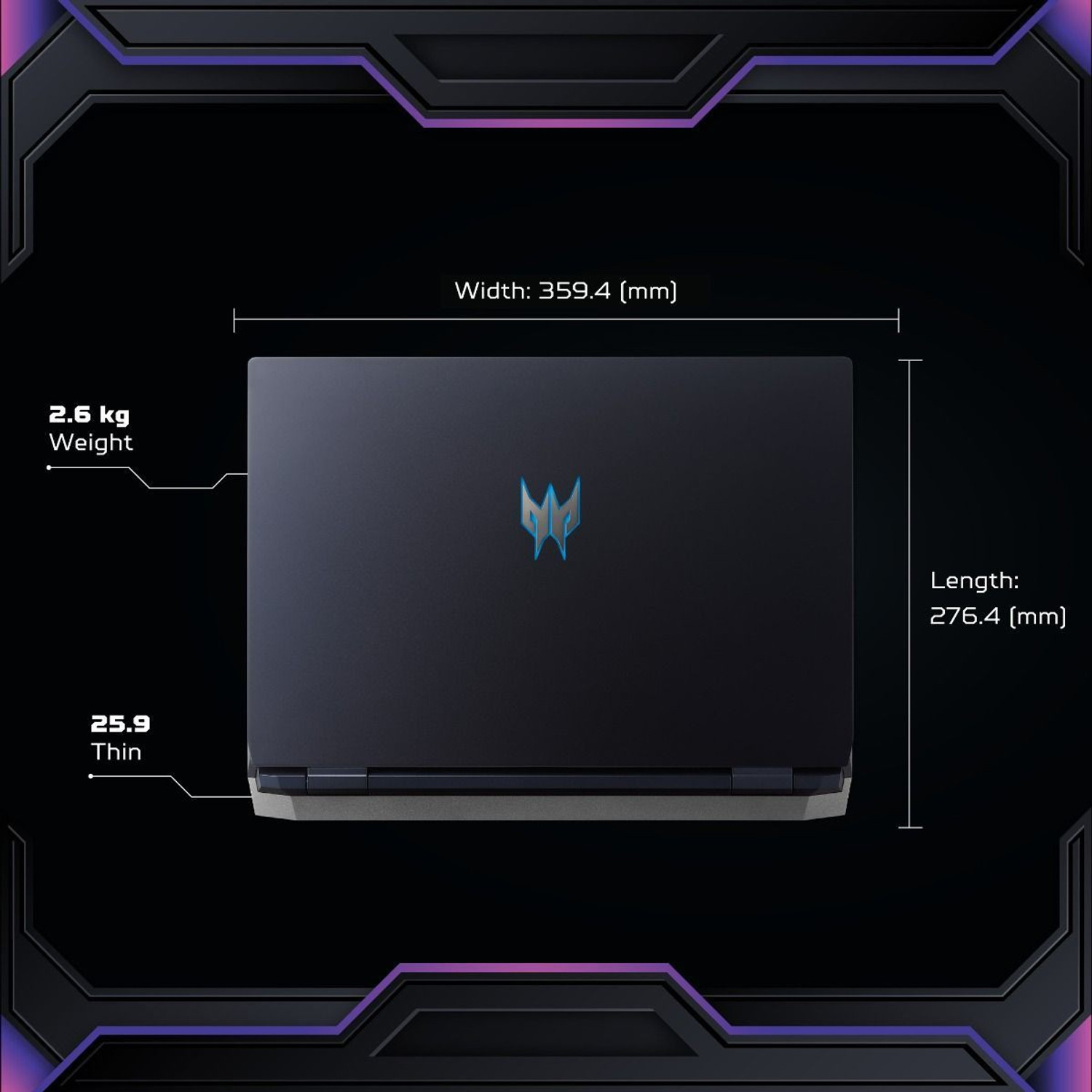 Image of Acer Predator Helios 300 Intel Core i9 12th Gen 12900H - (16 GB /1 TB SSD /Windows 11 Home /6 GB Graphics /NVIDIA GeForce RTX 3060) PH315-55 / PH315-55-99Z6 Gaming Laptop