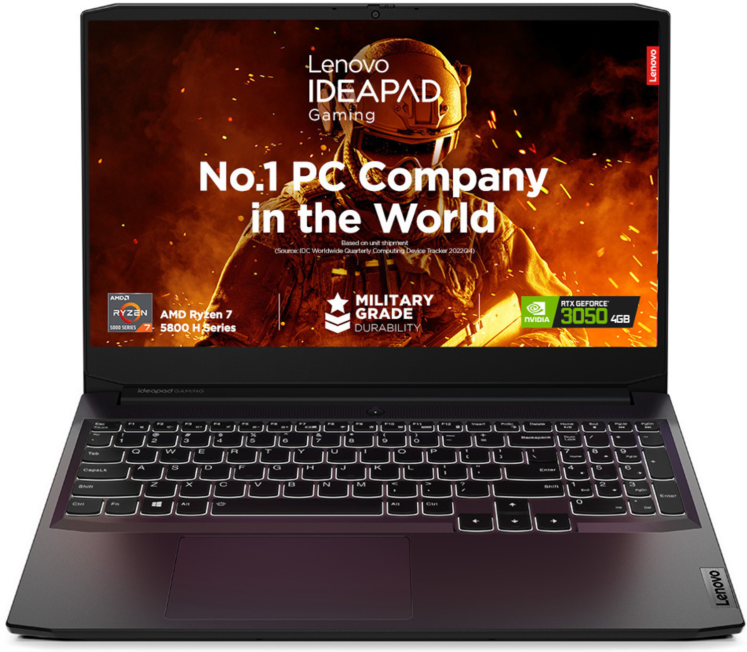 Lenovo IdeaPad Gaming 3 Ryzen 7 Octa Core 5800H - (8 GB/512 GB SSD/Win