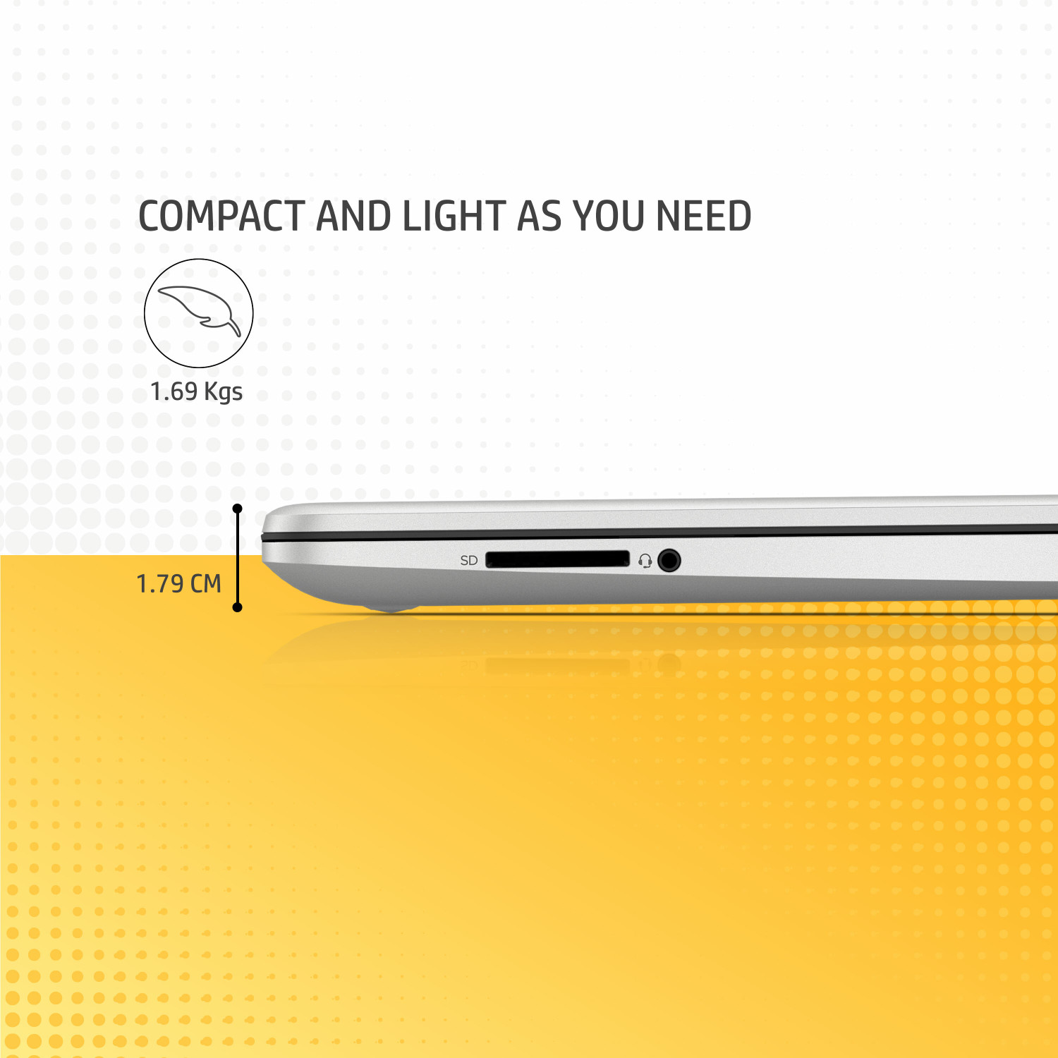 Image of HP Intel Intel Core i5 11th Gen 1155G7 - (8 GB /512 GB SSD /Windows 11 Home) 15s- fr4000TU Thin and Light Laptop