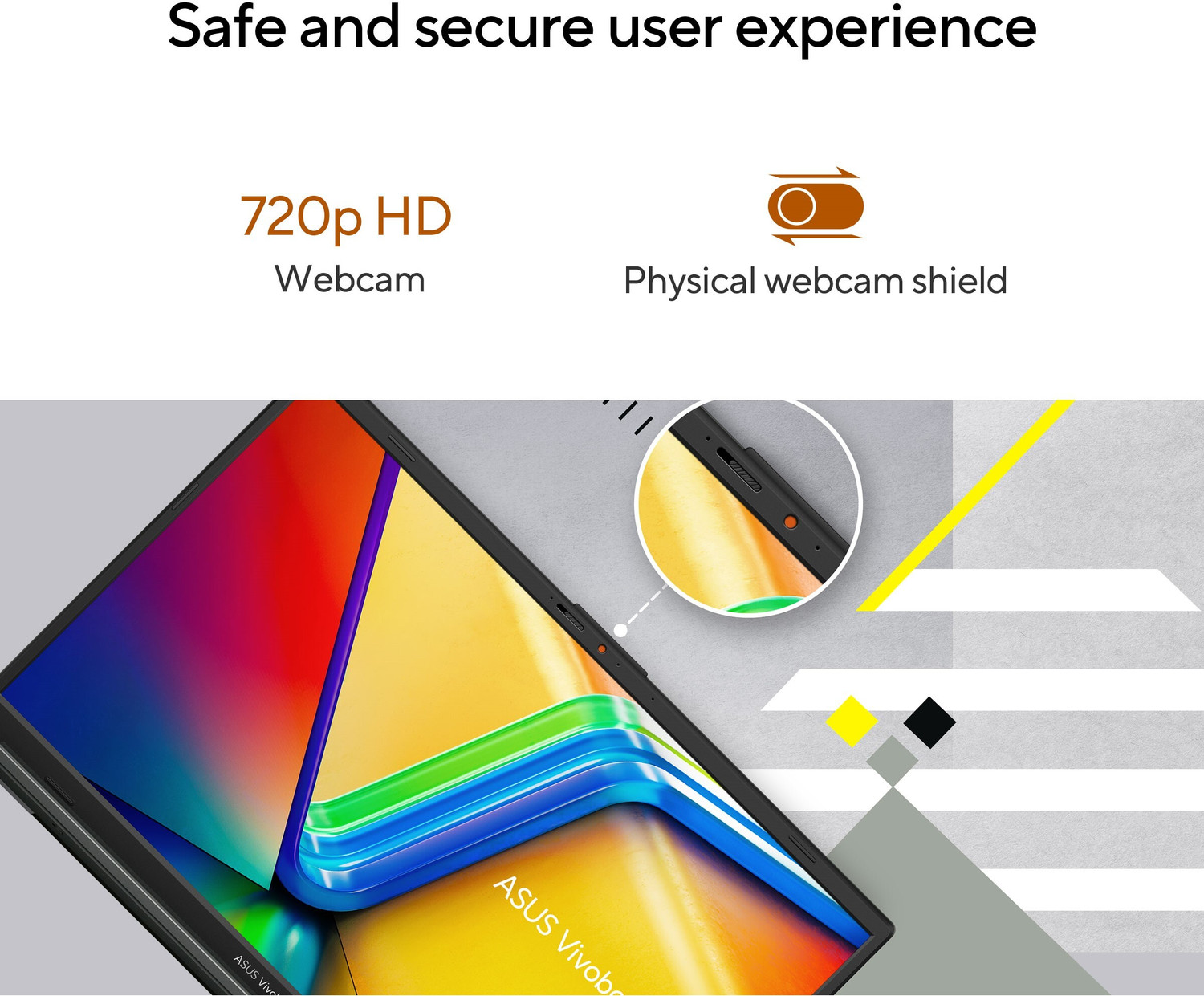 Image of ASUS Vivobook Go 15 AMD Ryzen 3 Quad Core 7320U - (8 GB /512 GB SSD /Windows 11 Home) E1504FA-NJ322WS Thin and Light Laptop