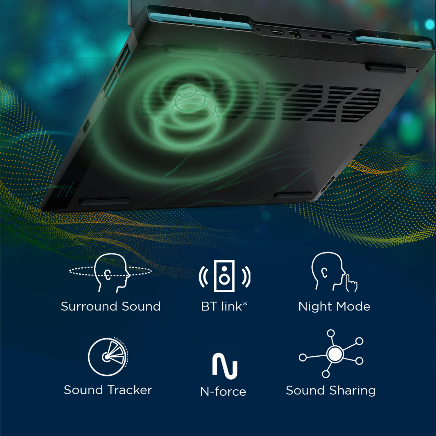 Image of Lenovo IdeaPad Gaming 3 Intel Core i5 12th Gen 12450H - (16 GB /512 GB SSD /Windows 11 Home /4 GB Graphics /NVIDIA GeForce RTX 3050 /85 W) 15IAH7 Gaming Laptop