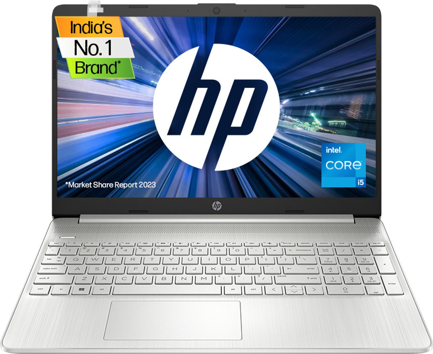 Image of HP 250 G10 Backlit (2025) Professional Intel Core i5 13th Gen 1334U - (8 GB /512 GB SSD /Windows 11 Pro) 250 G10 Thin and Light Laptop (15.6 Inch, Turbo Silver, 1.5 kg, With MS Office)
