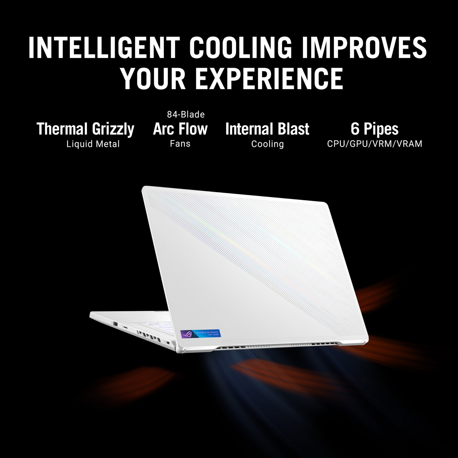 Image of ASUS ROG Zephyrus G15 AMD Ryzen 9 Octa Core 6900HS - (16 GB /1 TB SSD /Windows 11 Home /8 GB Graphics /NVIDIA GeForce RTX 3070 Ti /240 Hz) GA503RW-LN066WS Gaming Laptop