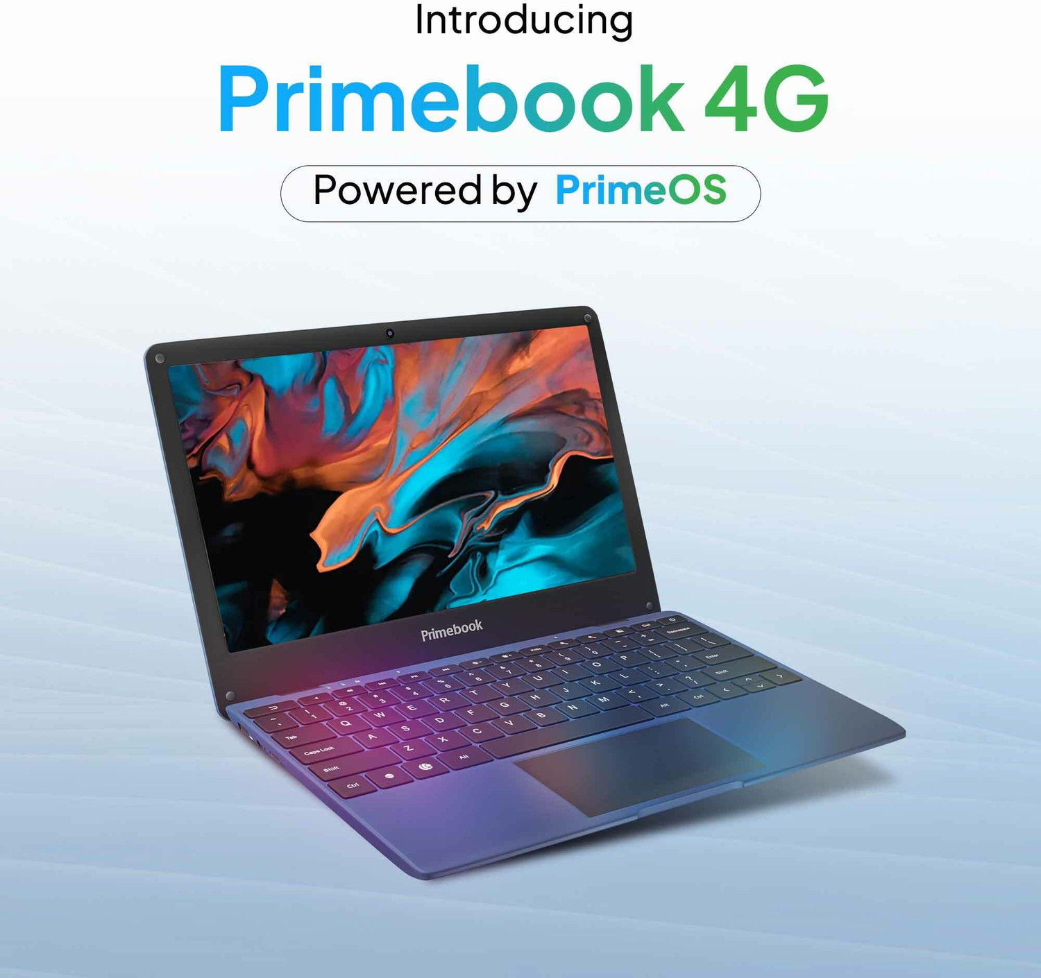 Image of Primebook 4G Android Based MediaTek MT8788 - (4 GB /64 GB EMMC Storage /Prime OS) 4G Thin and Light Laptop