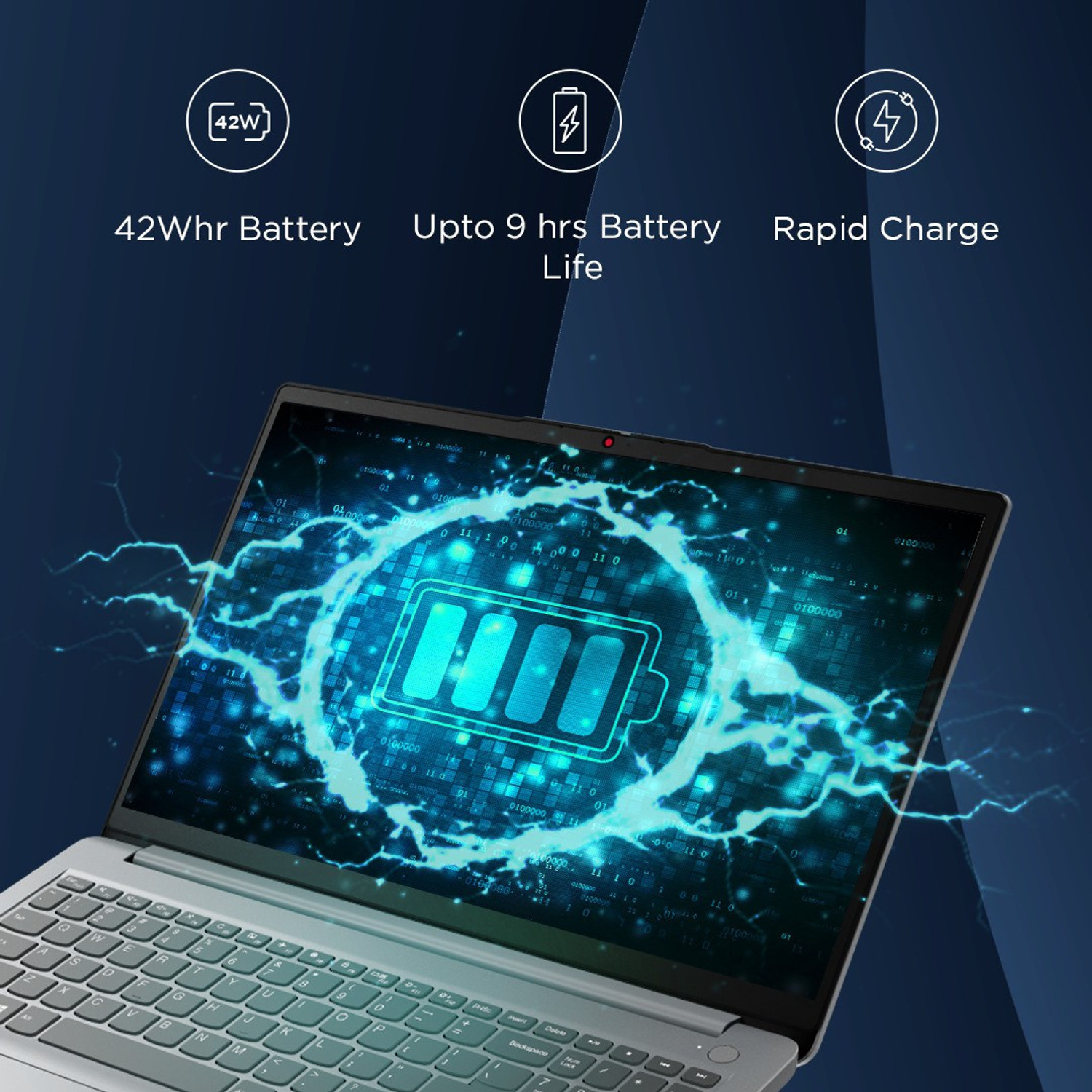 Image of Lenovo IdeaPad 1 AMD Ryzen 3 Dual Core 3250U - (8 GB /512 GB SSD /Windows 11 Home) 15ADA7 Thin and Light Laptop