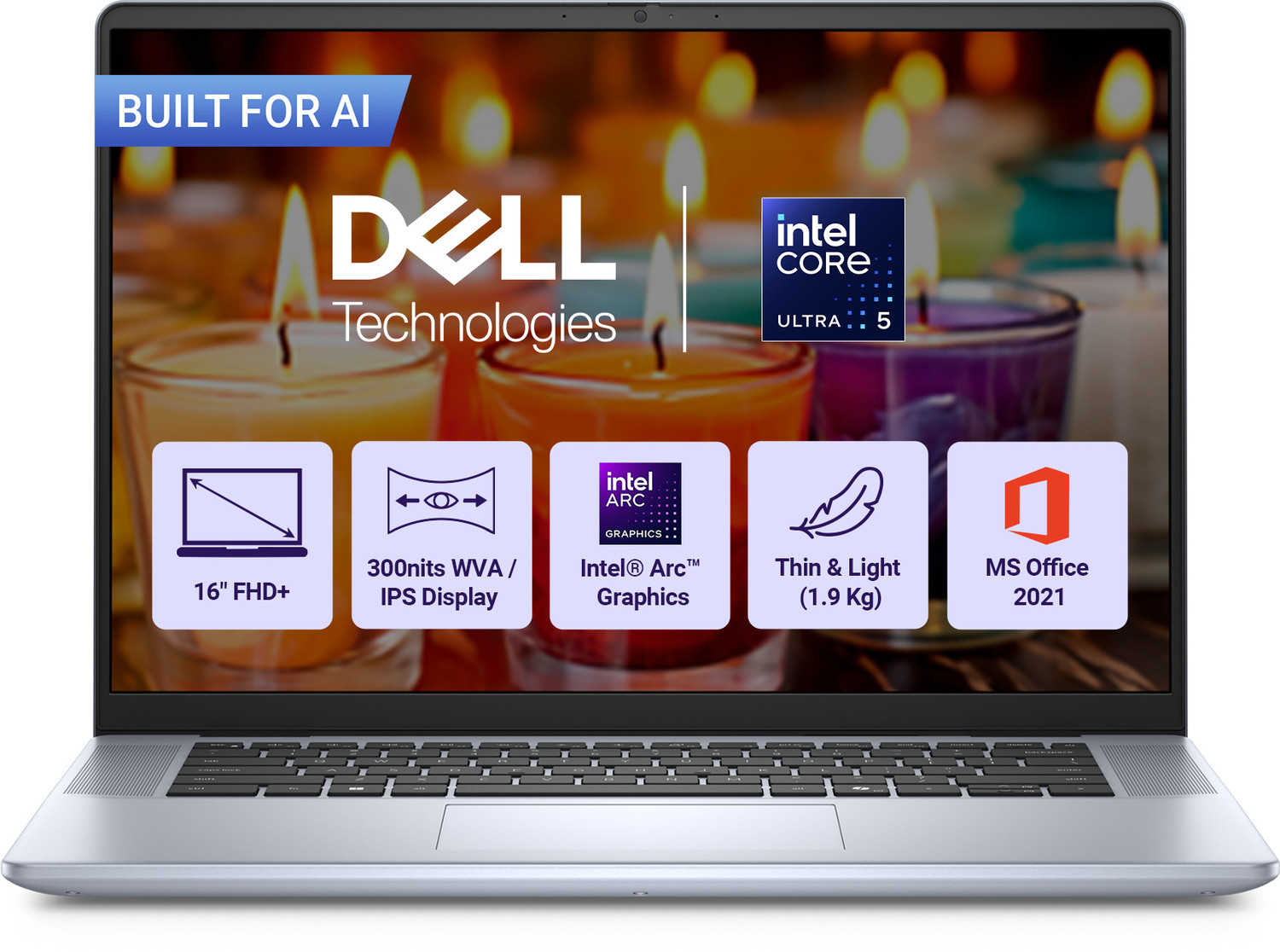Dell Inspiron 16 Plus Ultra 5 – 16GB RAM, 512GB SSD, Win11