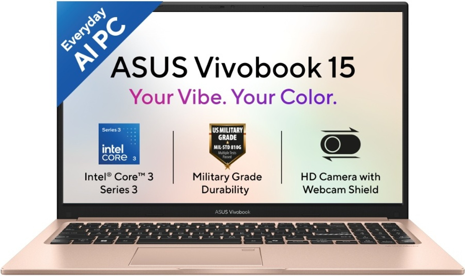 ASUS Vivobook 15 (2026) Intel Core 3 304 - (8 GB/512 GB SSD/Windows 11