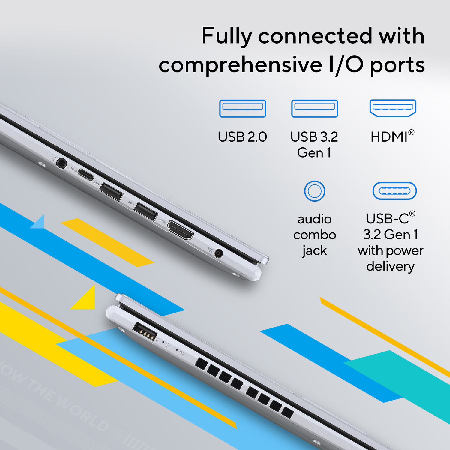 Image of ASUS Vivobook 16 Intel Core i3 13th Gen 1315U - (8 GB /512 GB SSD /Windows 11 Home) X1605VAB-MB322WS Thin and Light Laptop