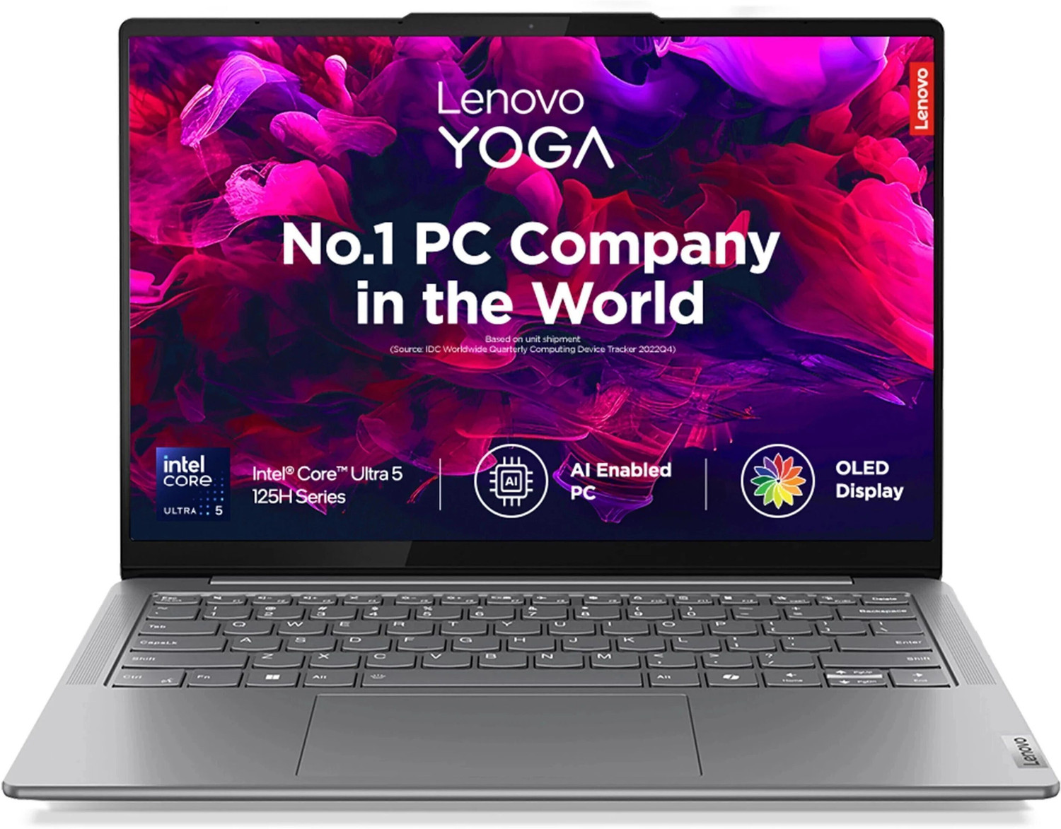 Lenovo Yoga Slim 7 Intel Core Ultra 5 125H - (16 GB/512 GB SSD/Windows 11 Pro) 14IMH9 Thin and Light Laptop