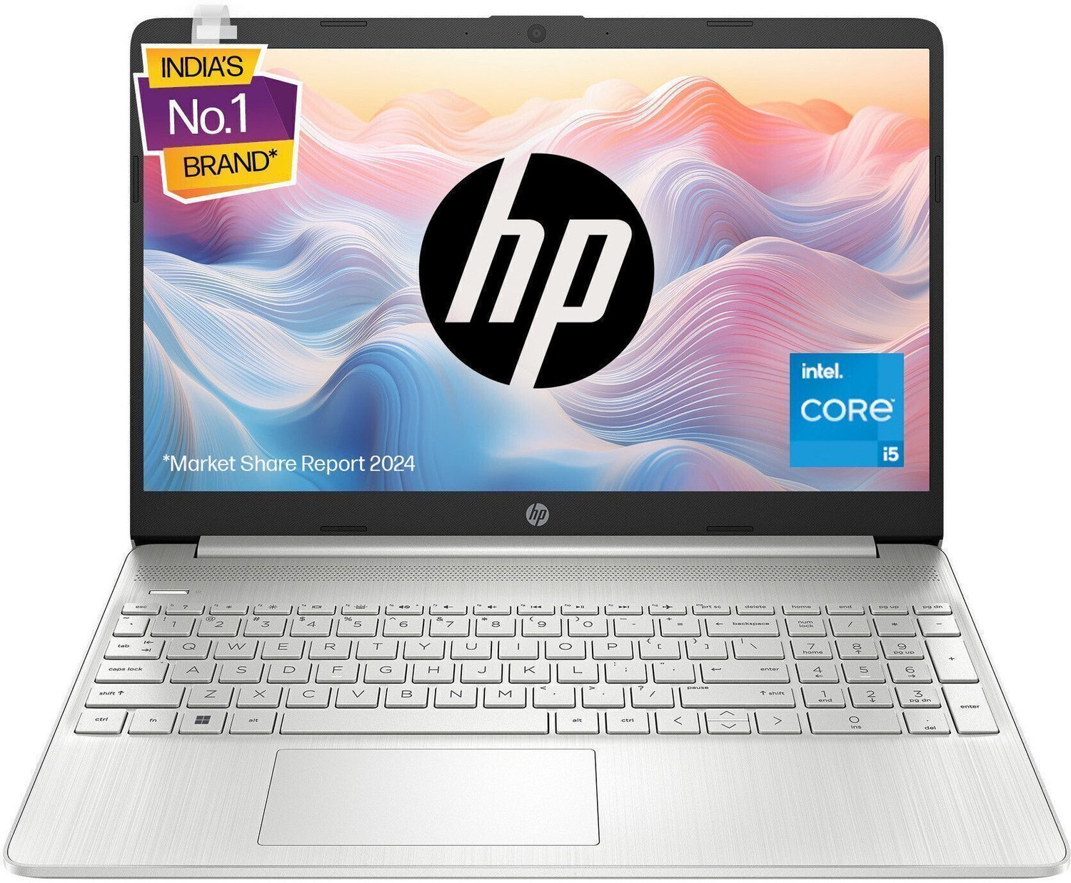 Image of HP 250 G10 Backlit (2025) Professional Intel Core i5 13th Gen 1334U - (8 GB /512 GB SSD /Windows 11 Pro) 250 G10 Thin and Light Laptop (15.6 Inch, Turbo Silver, 1.5 kg, With MS Office)