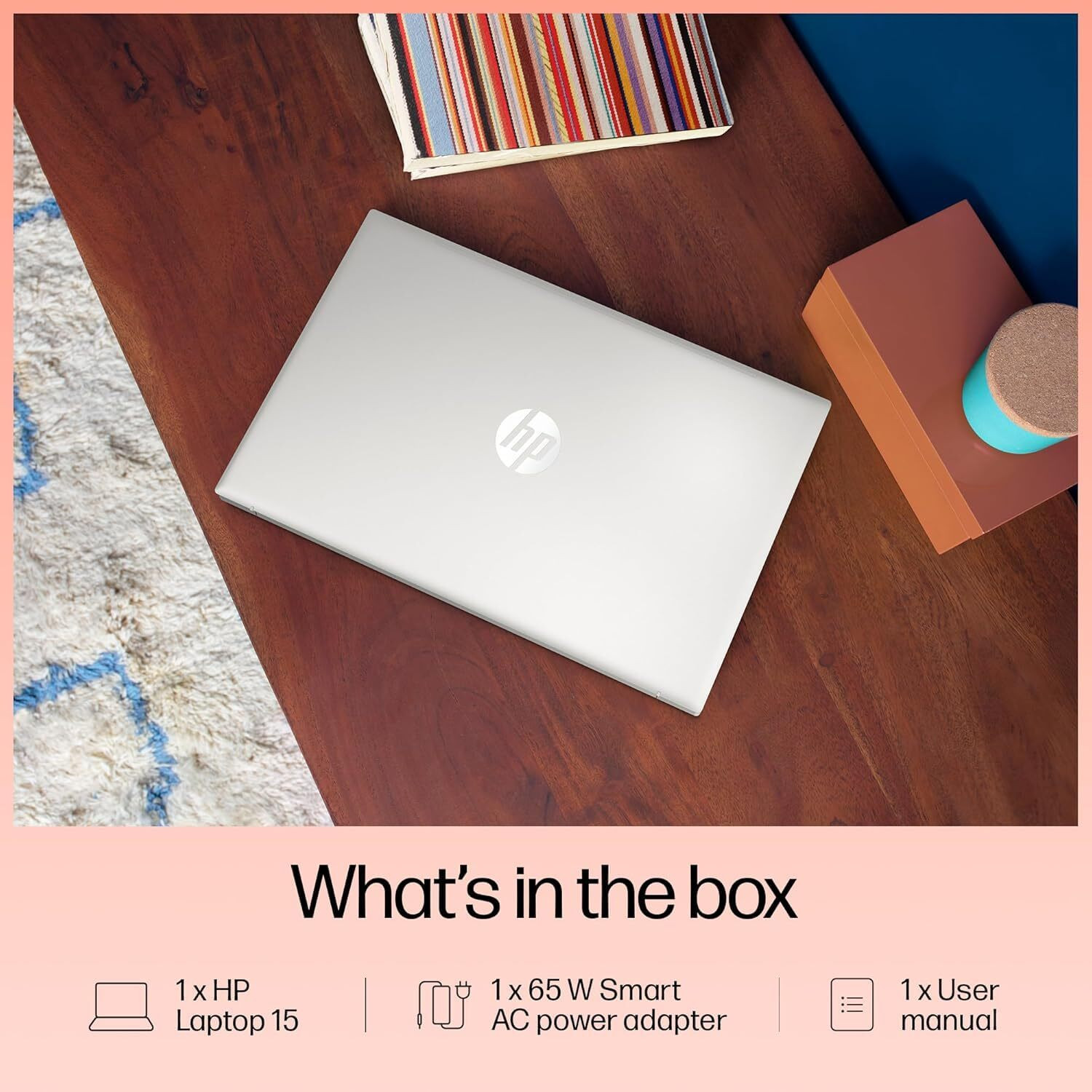 Image of HP 250 G10 Backlit (2025) Professional Intel Core i5 13th Gen 1334U - (8 GB /512 GB SSD /Windows 11 Pro) 250 G10 Thin and Light Laptop (15.6 Inch, Turbo Silver, 1.5 kg, With MS Office)