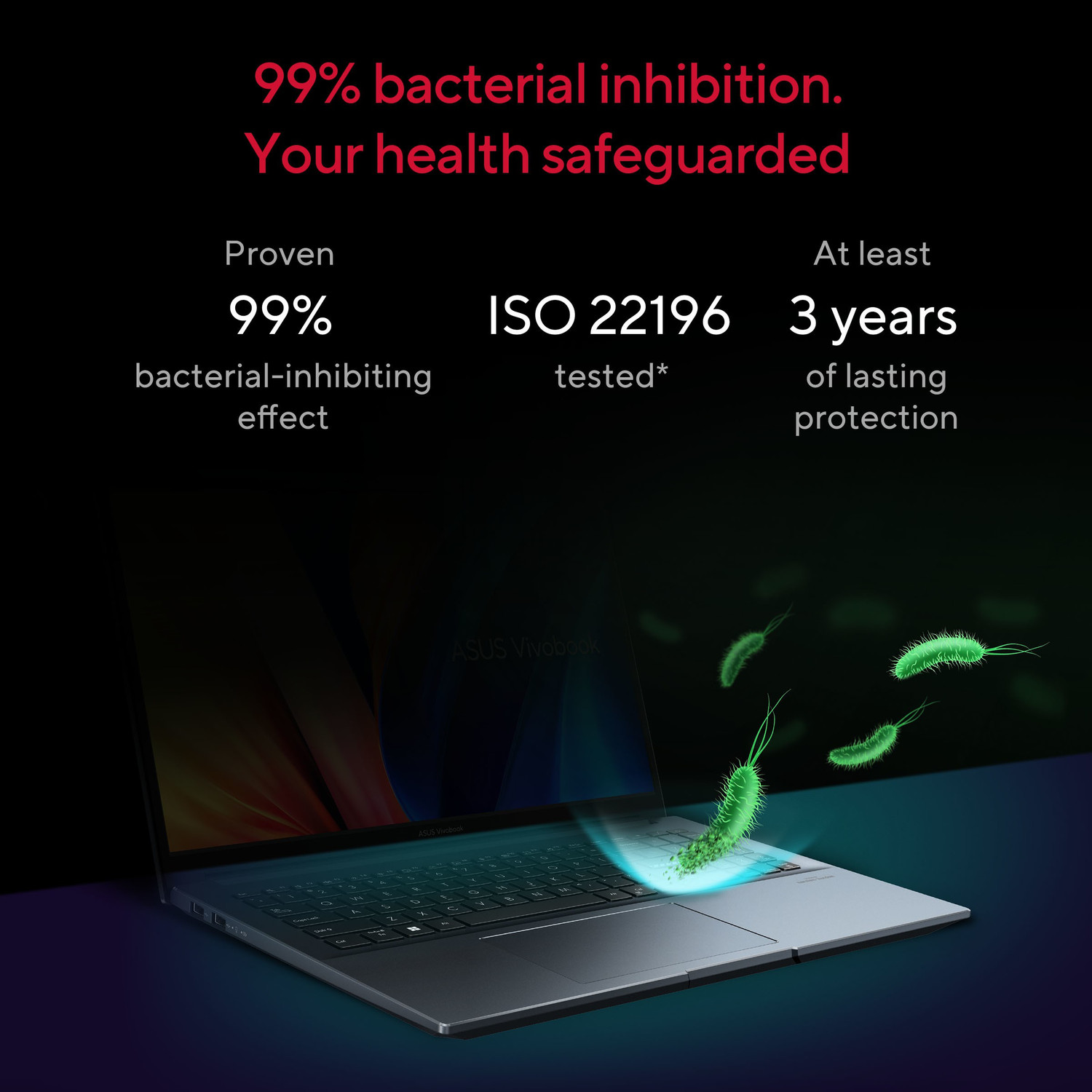 Image of ASUS Vivobook Pro 15 For Creator, AMD Ryzen 5 Hexa Core 5600HS - (16 GB /512 GB SSD /Windows 11 Home /4 GB Graphics /NVIDIA GeForce RTX 3050 /144 Hz /50 TGP) M6500QC-HN541WS Gaming Laptop