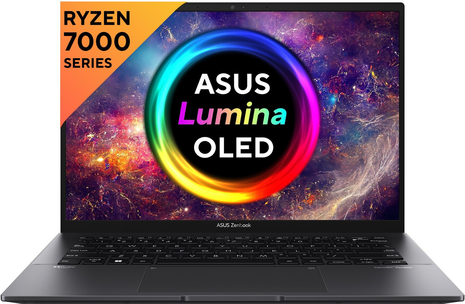 ASUS Zenbook 14 OLED (2023) Ryzen 7 Octa Core 7730U - (16 GB/512 GB SSD/Windows 11 Home) UM3402YA-KM741WS Thin and Light Laptop