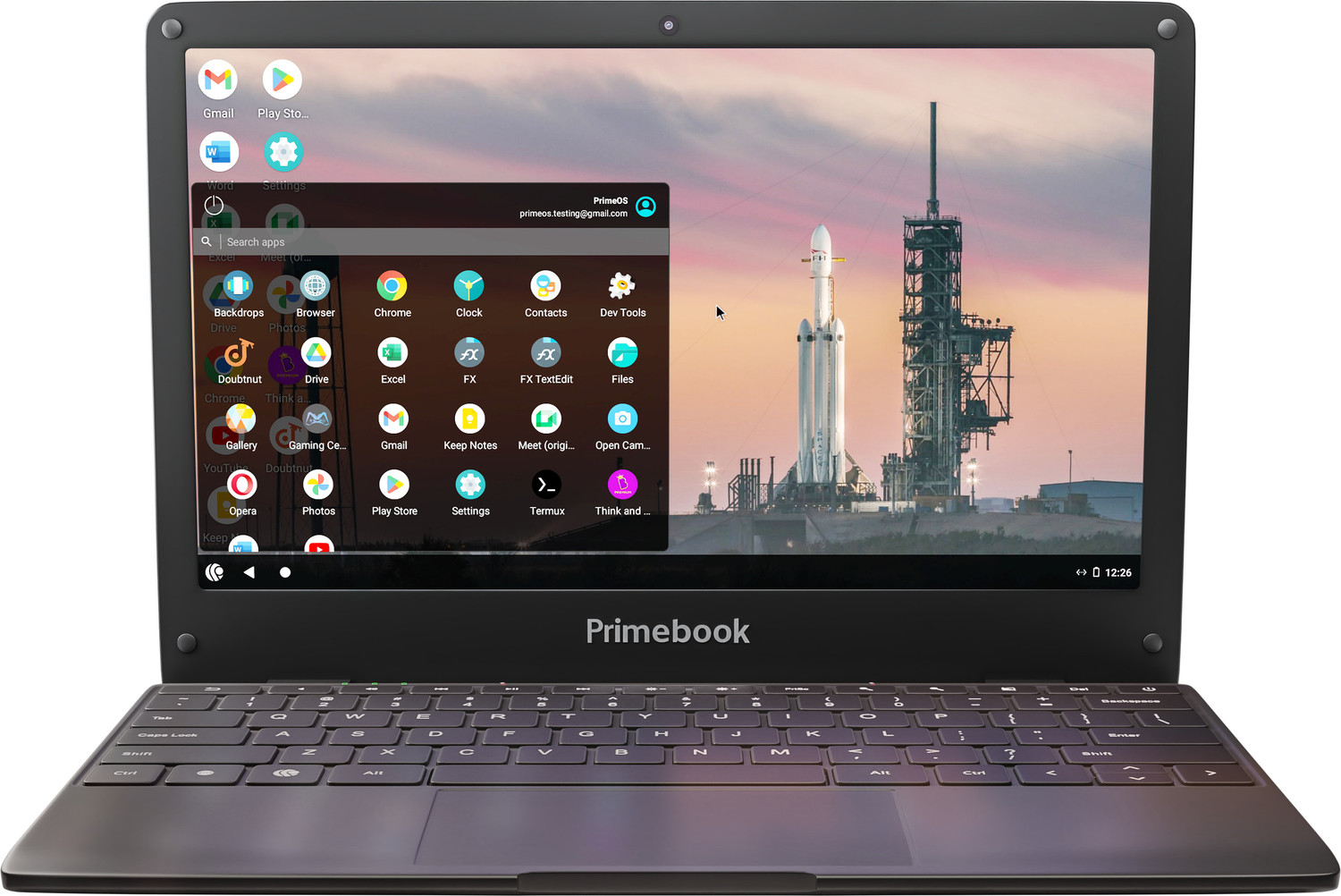 Image of Primebook 4G Android Based MediaTek MT8788 - (4 GB /128 GB EMMC Storage /Prime OS) 4G Thin and Light Laptop