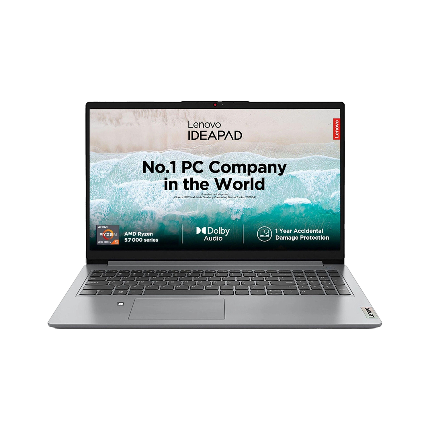 Lenovo IdeaPad 1 AMD Ryzen 5 Quad Core 7520U - (8 GB/512 GB SSD/Windows 11 Home) 15AMN7 Thin and Light Laptop