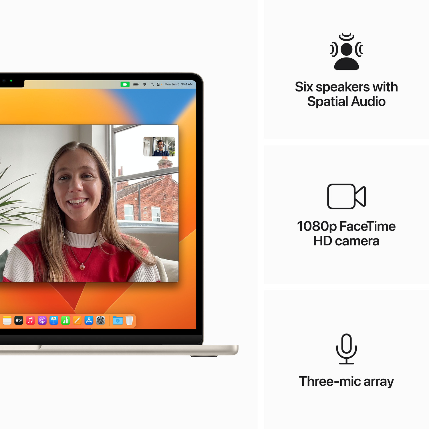 Image of Apple Macbook Air M2 - (8 GB /256 GB SSD /macOS Ventura) MQKU3HN /A