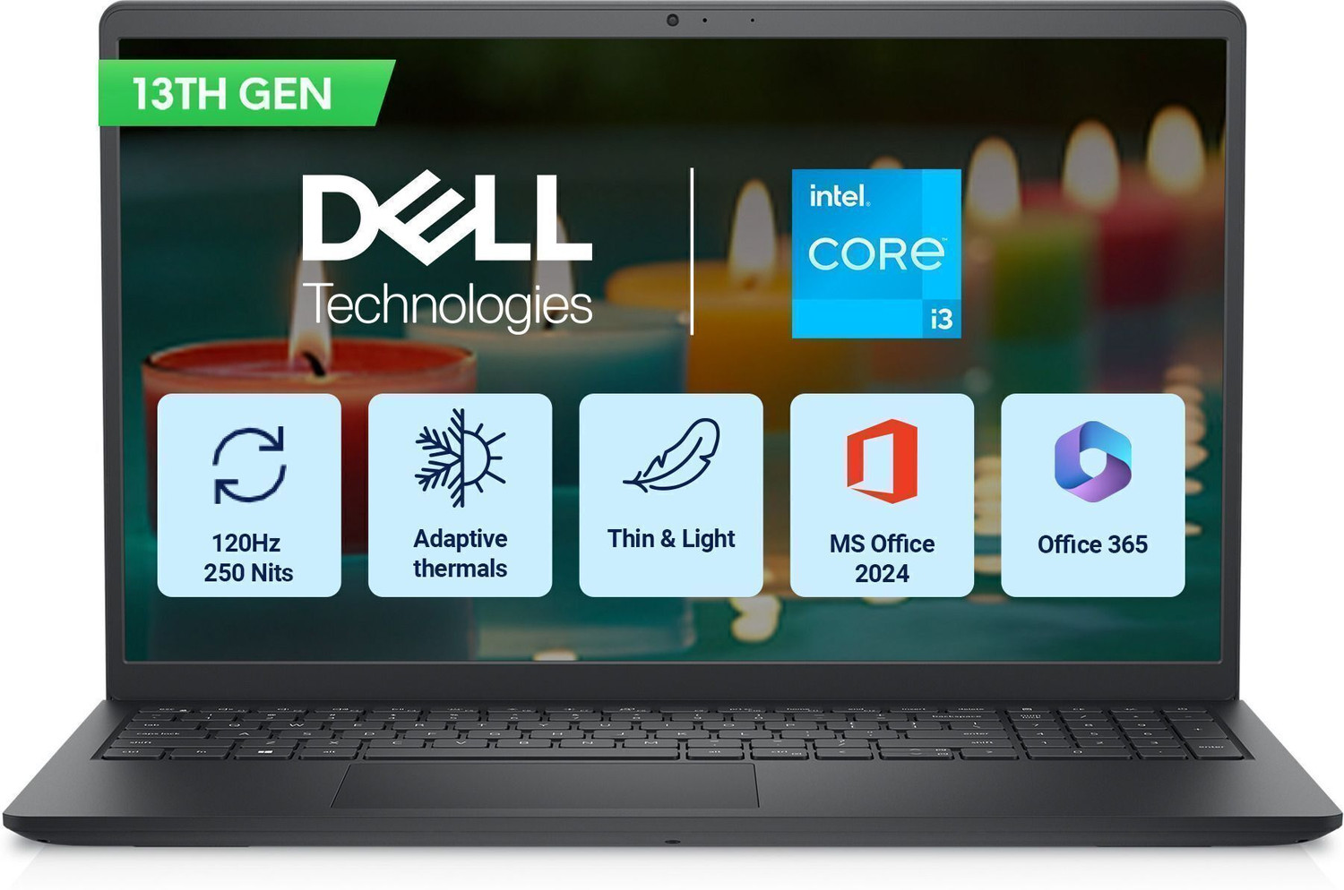 DELL Inspiron 3530 Intel Core i3 13th Gen 1305U - (8 GB/512 GB SSD/Win