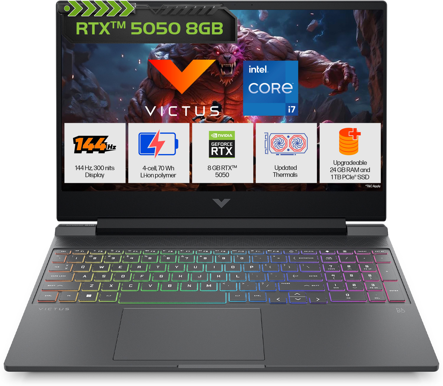HP Victus Intel Core i7 13th Gen 13620H - (24 GB/1 TB SSD/Windows 11 H