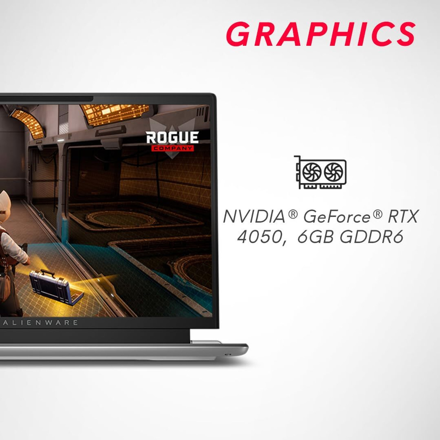 Image of DELL Alienware x14 R2 Intel Core i7 13th Gen 13620H - (16 GB /1 TB SSD /Windows 11 Home /6 GB Graphics /NVIDIA GeForce RTX RTX 4050 6GB GDDR6 /165 Hz /60 W) X14 R2 Gaming Laptop (14 Inch, Lunar Silver, 2.08 kg, With MS Office)