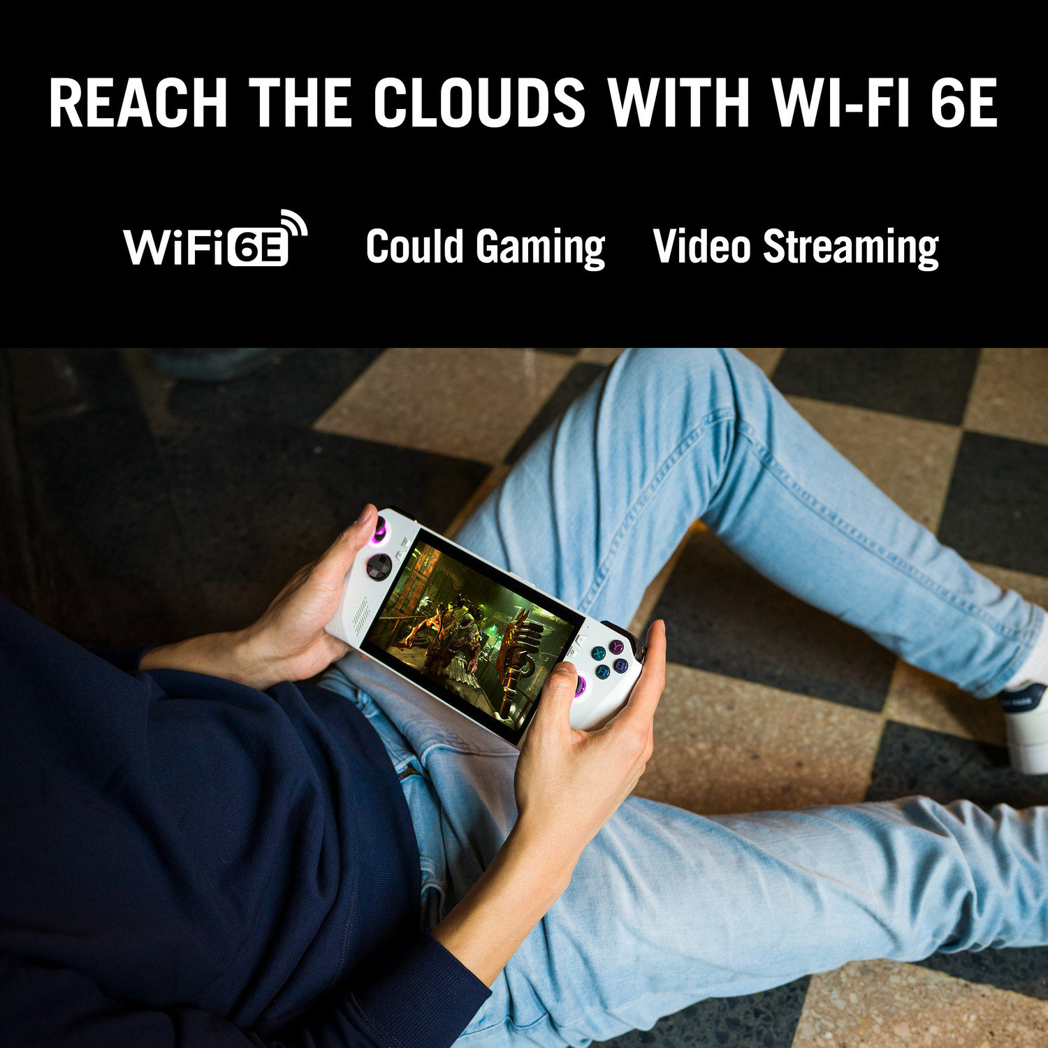 Image of ASUS ROG Ally AMD Ryzen Z1 Octa Core Extreme - (16 GB /512 GB SSD /Windows 11 Home) RC71L-NH001W Handheld Gaming PC