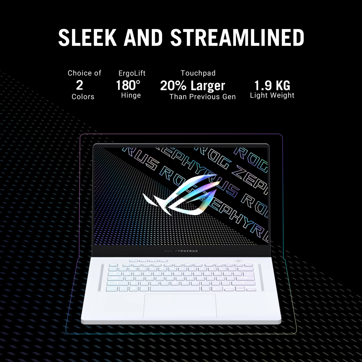 Image of ASUS ROG Zephyrus G15 AMD Ryzen 9 Octa Core 6900HS - (16 GB /1 TB SSD /Windows 11 Home /8 GB Graphics /NVIDIA GeForce RTX 3070 Ti /240 Hz) GA503RW-LN066WS Gaming Laptop