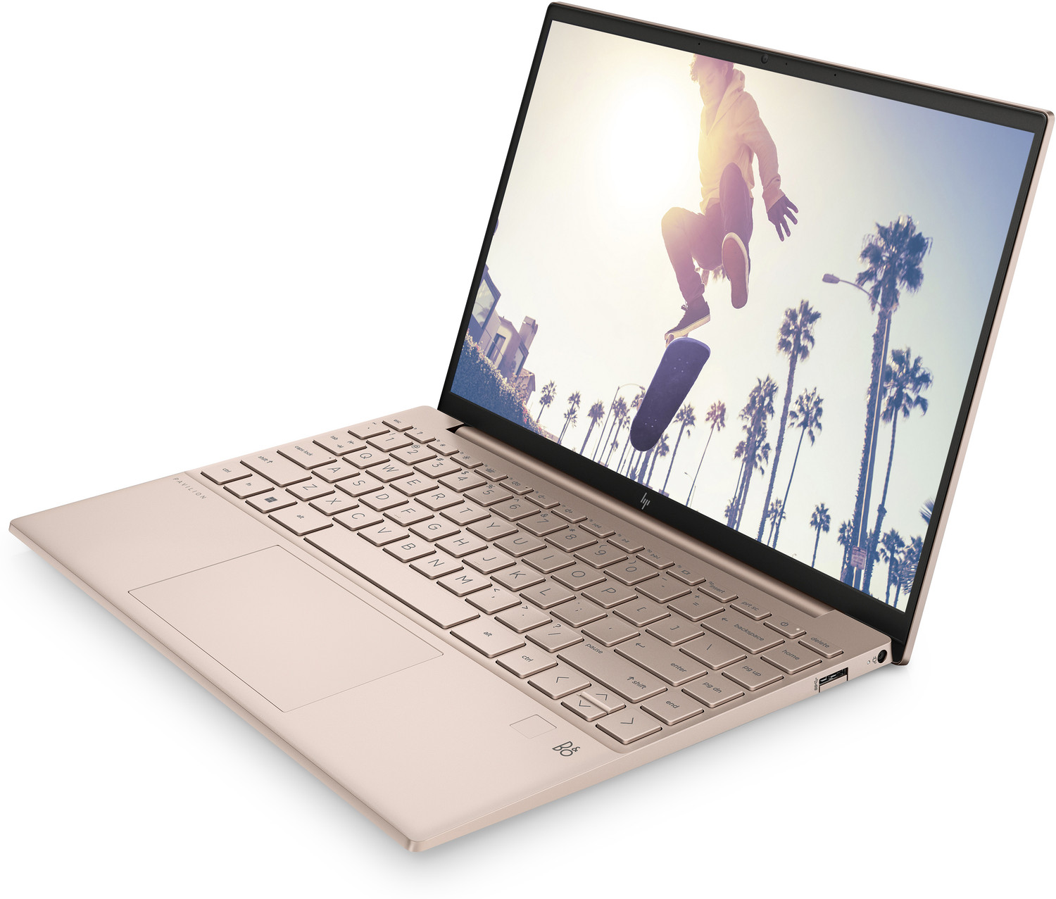 Image of HP Pavilion Aero AMD Ryzen 7 Octa Core 7735U - (16 GB /1 TB SSD /Windows 11 Home) 13-BE2046AU Thin and Light Laptop