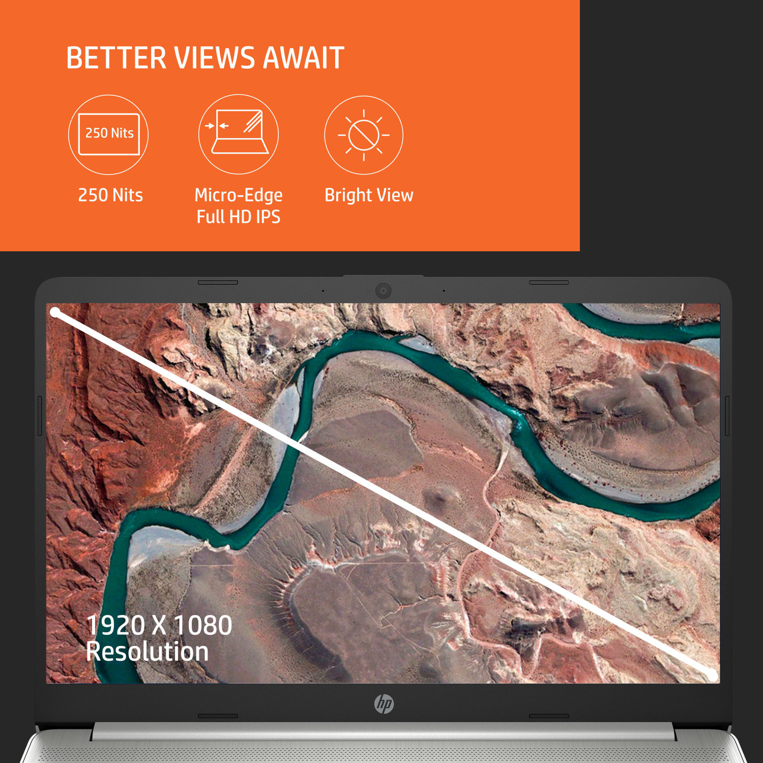 Image of HP AMD Ryzen 5 Hexa Core 5500U - (16 GB /512 GB SSD /Windows 11 Home) 15s- eq2182AU Thin and Light Laptop