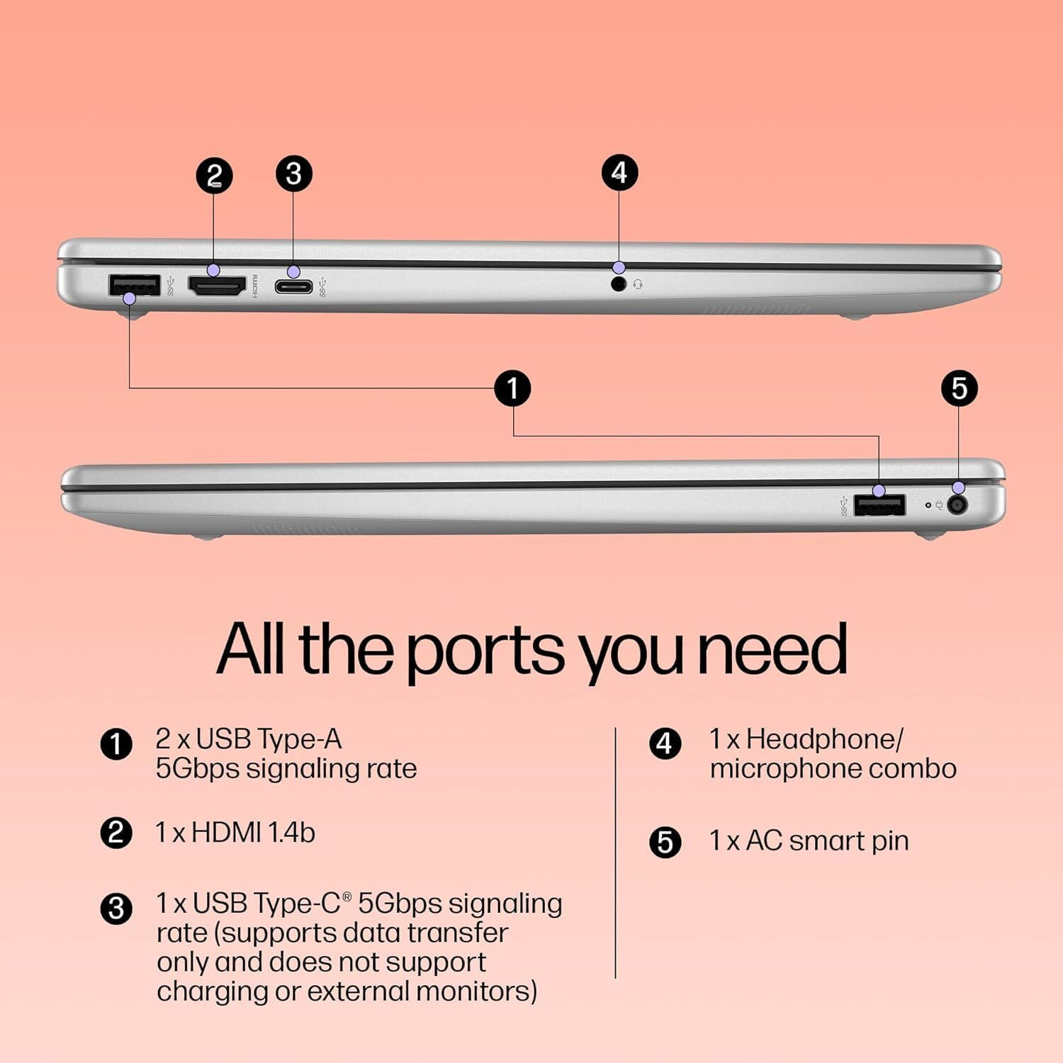 Image of HP 250 G10 Backlit (2025) Professional Intel Core i5 13th Gen 1334U - (8 GB /512 GB SSD /Windows 11 Pro) 250 G10 Thin and Light Laptop (15.6 Inch, Turbo Silver, 1.5 kg, With MS Office)