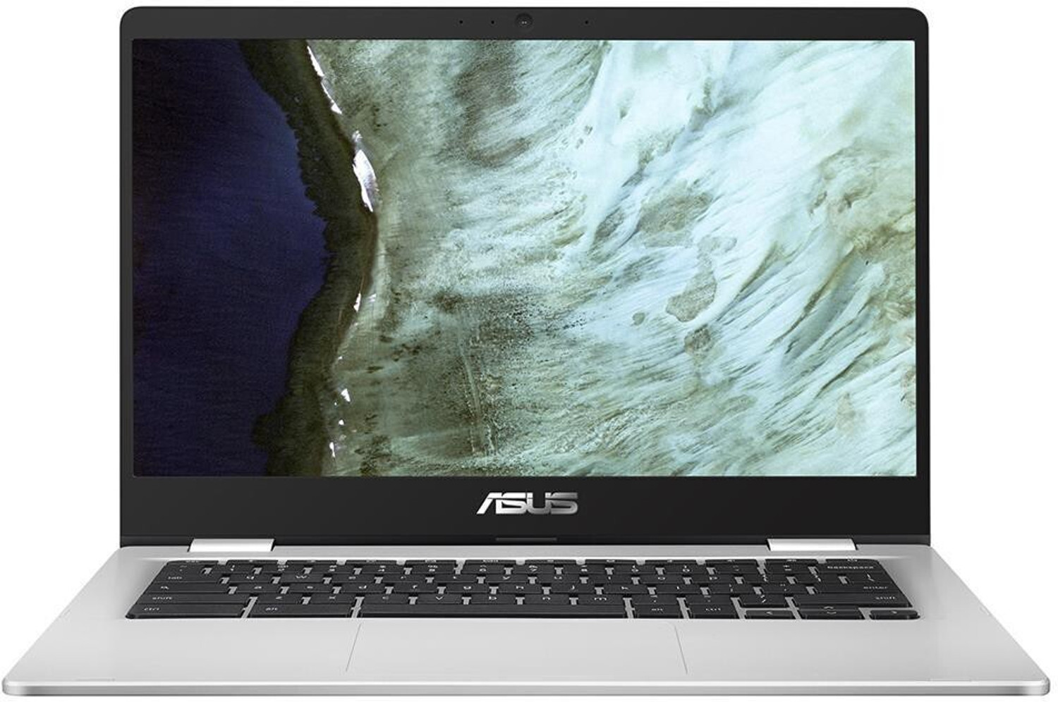 ASUS Chromebook Celeron Dual Core - (4 GB/64 GB EMMC Storage/Chrome OS) C423NA-BV0523 Chromebook  (14 inch, Silver, 1.20 Kg)