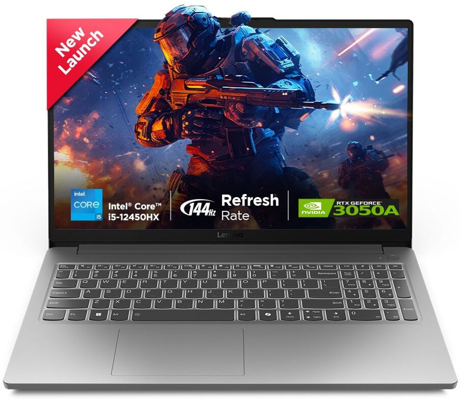 Lenovo LOQ i5 12th Gen Gaming Laptop - RTX 3050, 16GB RAM