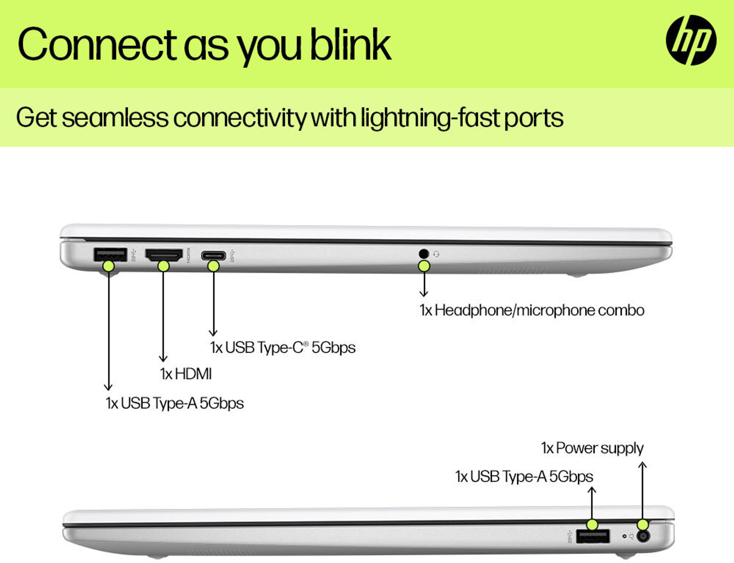 Image of HP 15s Intel Core i5 13th Gen 1335U - (8 GB /512 GB SSD /Windows 11 Home) 15-fd0022TU Thin and Light Laptop