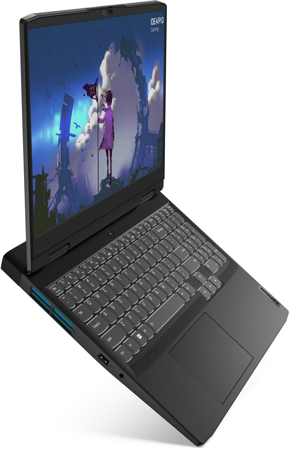 Image of Lenovo IdeaPad Gaming 3 Intel Core i5 12th Gen 12450H - (16 GB /512 GB SSD /Windows 11 Home /4 GB Graphics /NVIDIA GeForce RTX 3050 /85 W) 15IAH7 Gaming Laptop