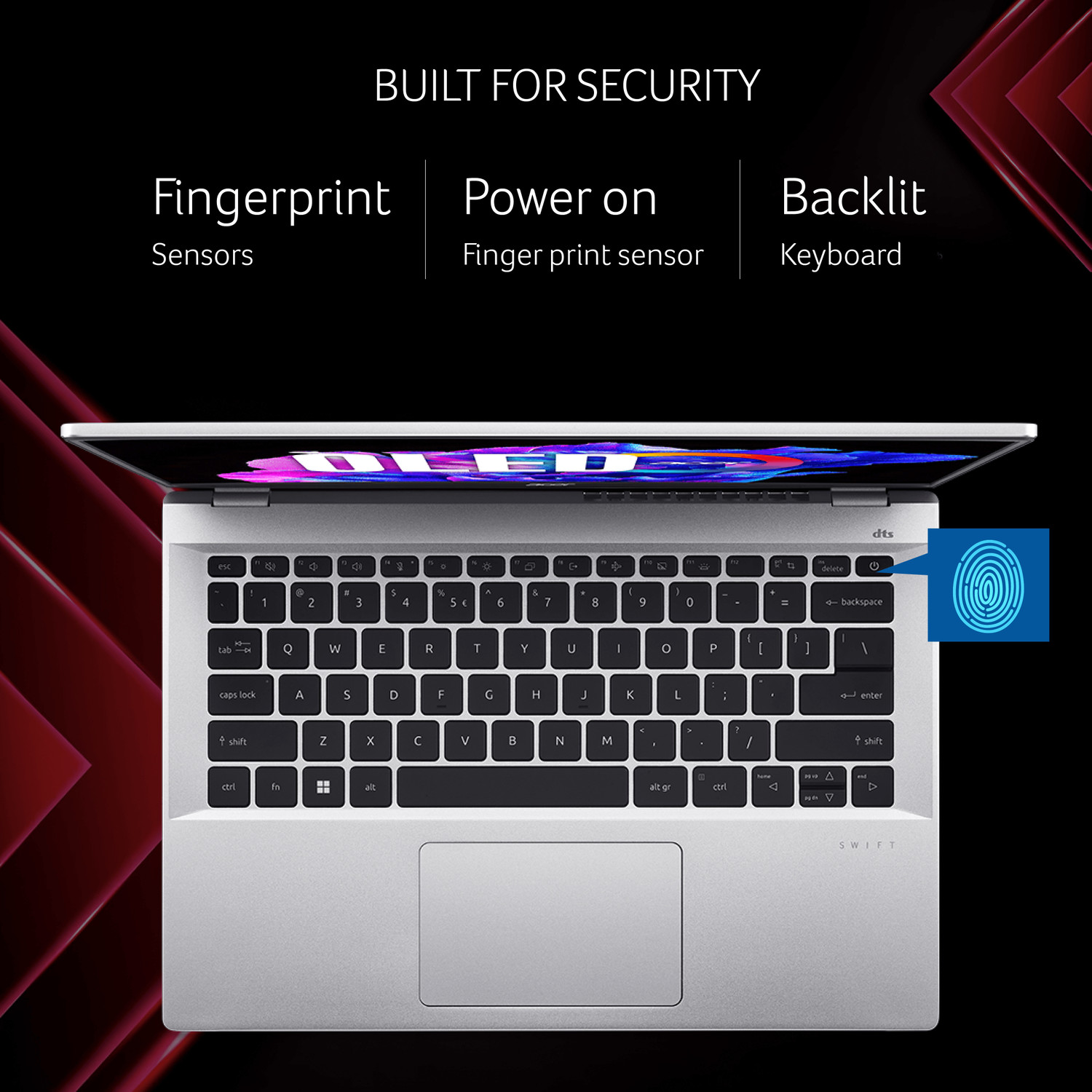 Image of Acer Aspire 14 with Backlit Keyboard Intel Core i5 13th Gen 13500H - (16 GB /512 GB SSD /Windows 11 Home) SFG14-71-58UB Thin and Light Laptop