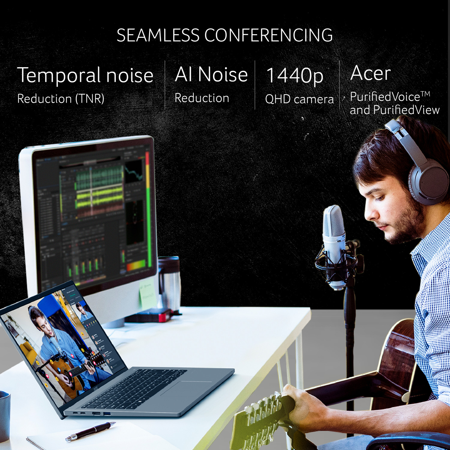 Image of Acer Aspire 14 with Backlit Keyboard Intel Core i5 13th Gen 13500H - (16 GB /512 GB SSD /Windows 11 Home) SFG14-71-58UB Thin and Light Laptop