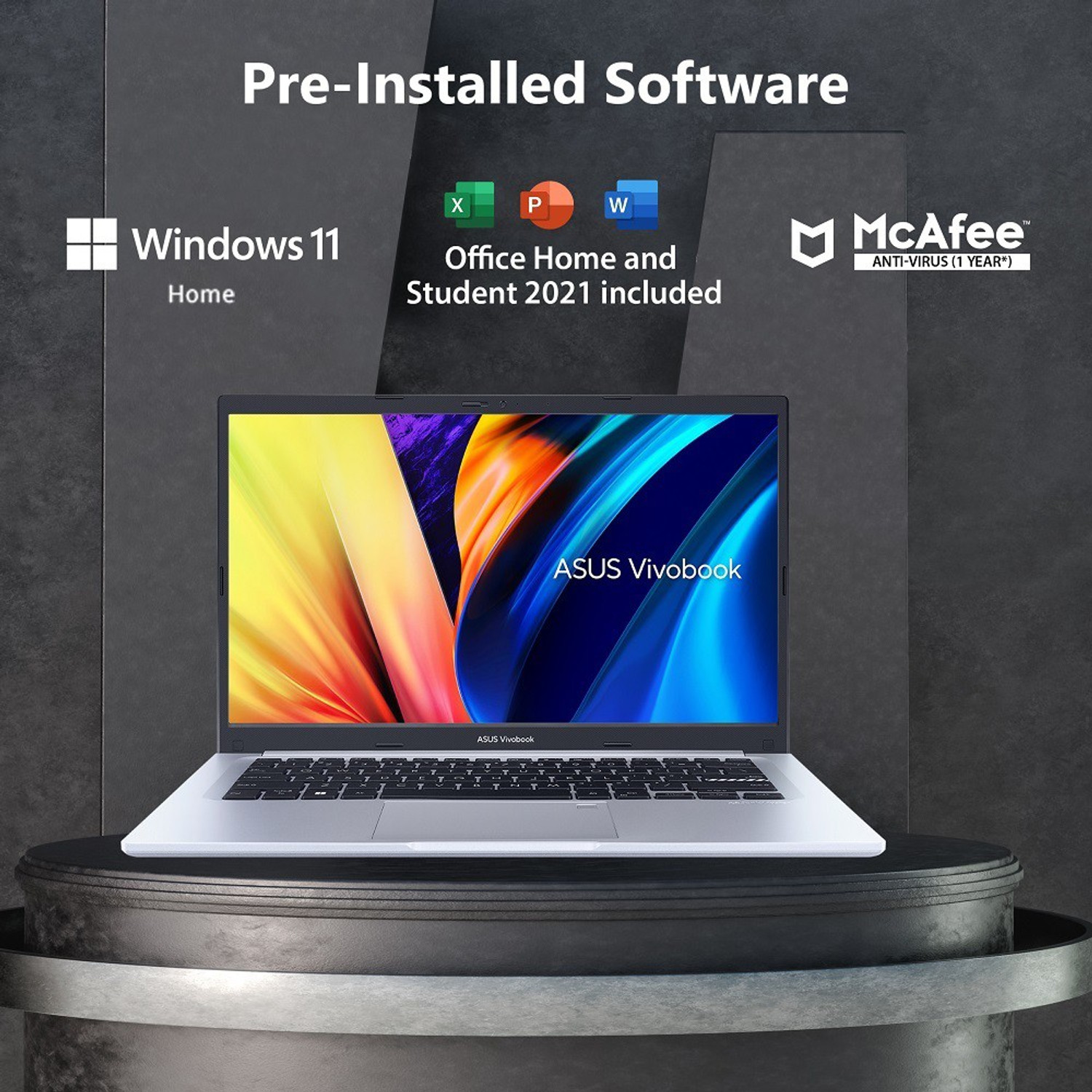 ASUS Vivobook 14 Intel P-Series Intel Core i3 12th Gen 1220P - (8 GB ...