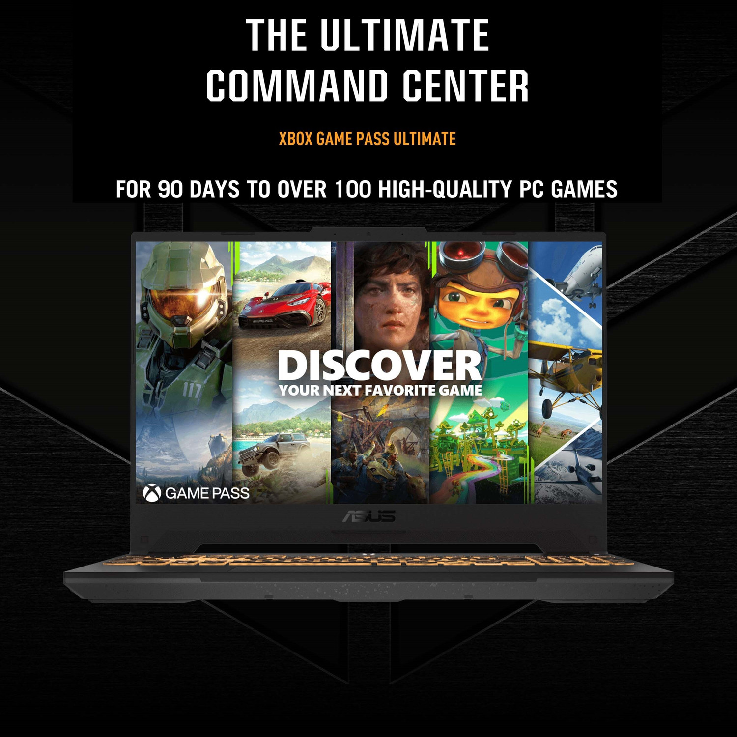 Image of ASUS TUF Gaming F15 with 90WHr Battery Intel H-Series Intel Core i7 12th Gen 12700H - (16 GB /512 GB SSD /Windows 11 Home /8 GB Graphics /NVIDIA GeForce RTX 4060 /144 Hz /140 TGP) FX507ZV-LP094W Gaming Laptop