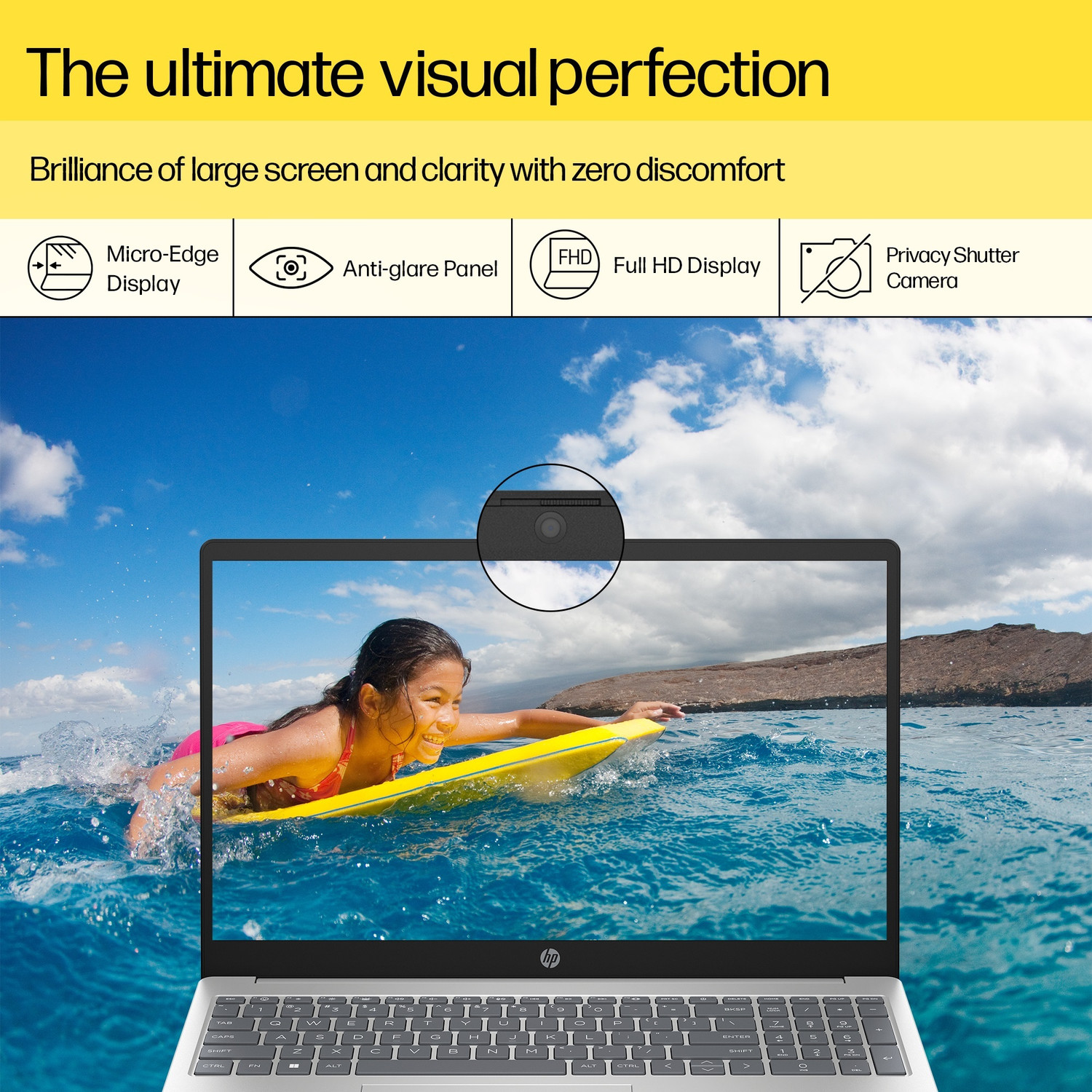 Image of HP 15s Intel Core i3 13th Gen 1315U - (8 GB /512 GB SSD /Windows 11 Home) 15-fd0006TU / 15-fd0569TU Thin and Light Laptop