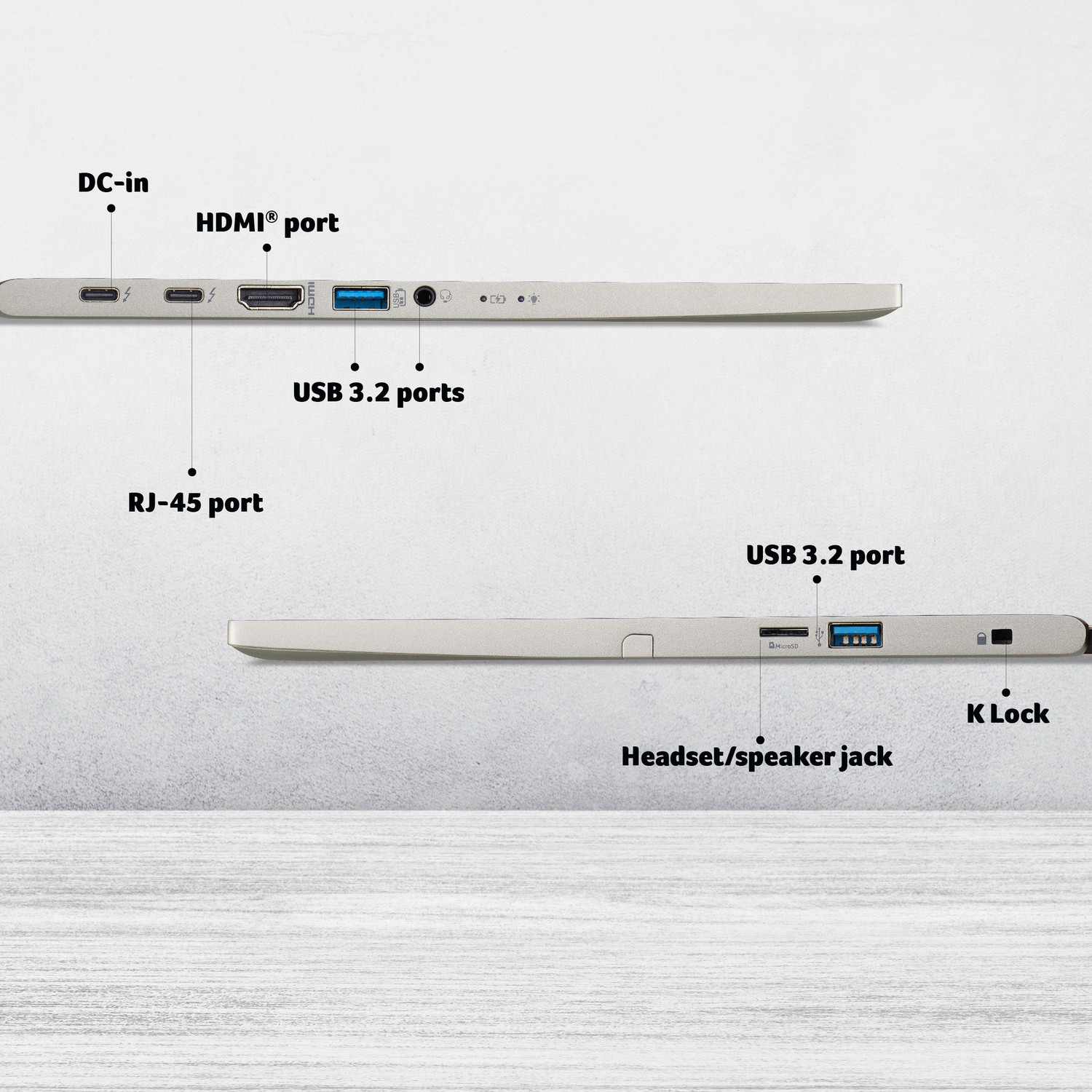 Image of Acer Spin 5 Intel EVO Intel Core i7 12th Gen 1260P - (16 GB /1 TB SSD /Windows 11 Home) SP514-51N 2 in 1 Laptop