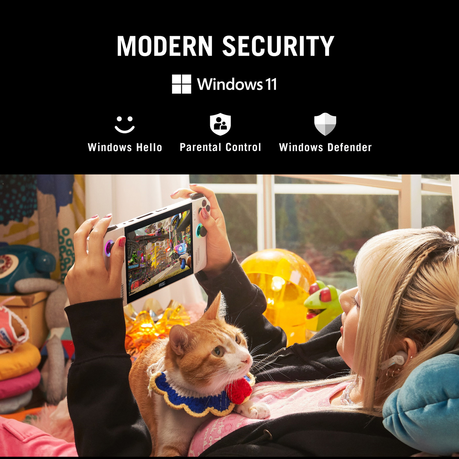 Image of ASUS ROG Ally AMD Ryzen Z1 Octa Core Extreme - (16 GB /512 GB SSD /Windows 11 Home) RC71L-NH001W Handheld Gaming PC