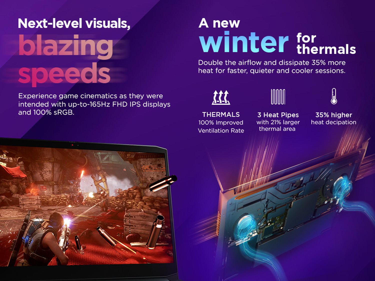 Image of Lenovo IdeaPad Gaming 3 Intel Core i5 12th Gen 12450H - (16 GB /512 GB SSD /Windows 11 Home /4 GB Graphics /NVIDIA GeForce RTX 3050 /85 W) 15IAH7 Gaming Laptop