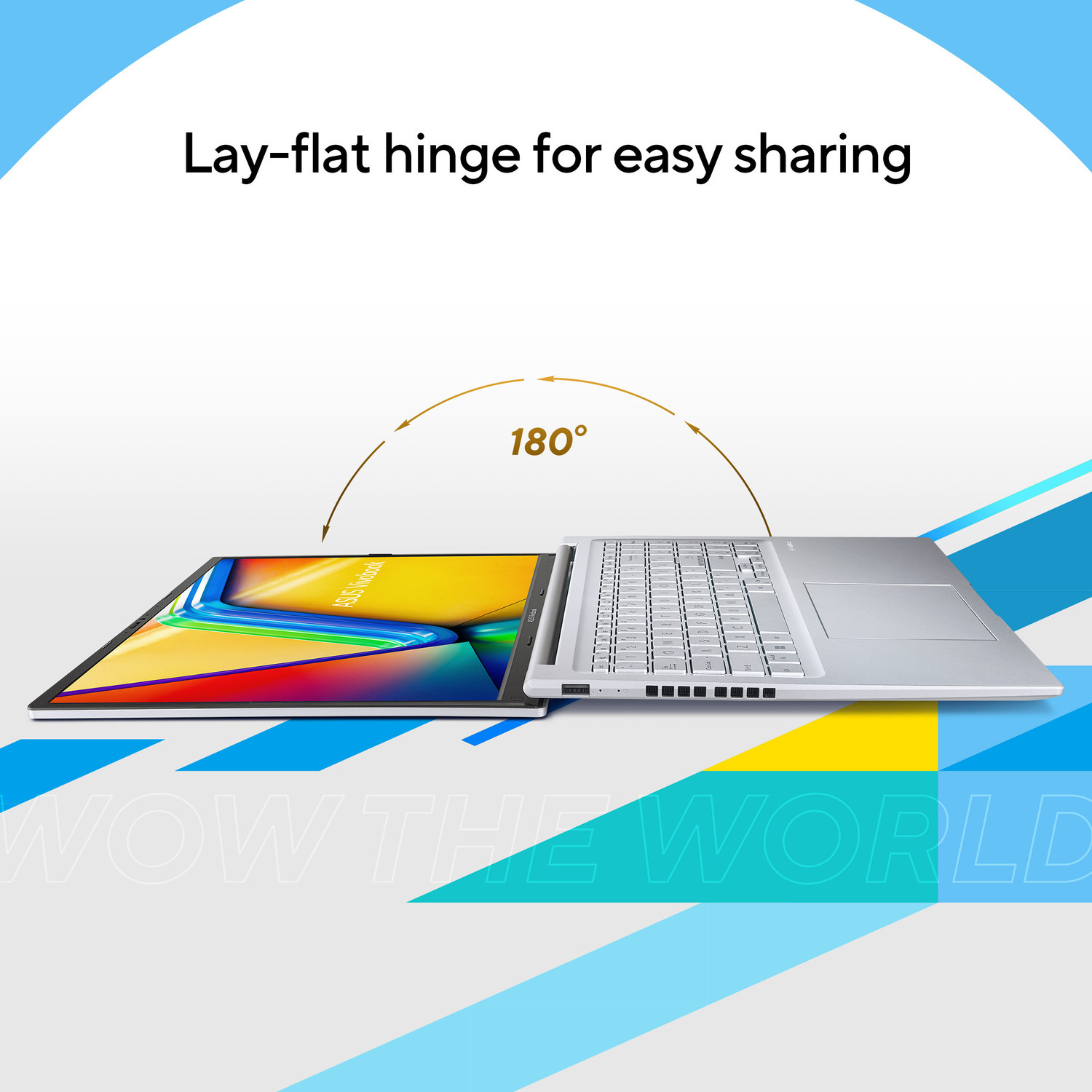 Image of ASUS Vivobook 16 Intel Core i3 13th Gen 1315U - (8 GB /512 GB SSD /Windows 11 Home) X1605VAB-MB322WS Thin and Light Laptop