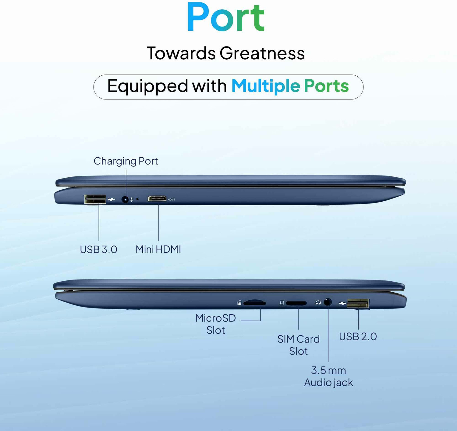 Image of Primebook 4G Android Based MediaTek MT8788 - (4 GB /64 GB EMMC Storage /Prime OS) 4G Thin and Light Laptop