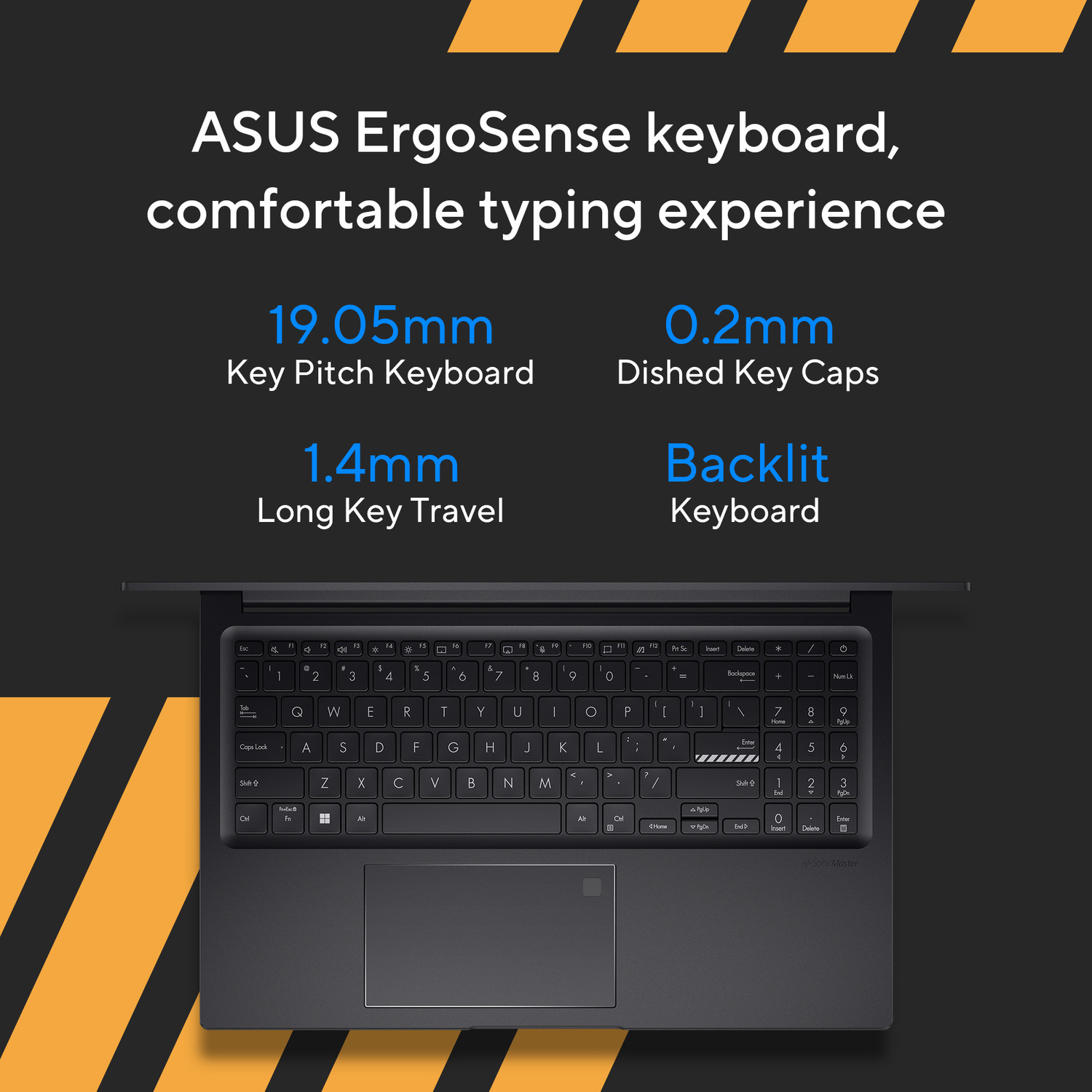 Image of ASUS Vivobook 16X For Creator, Intel H-Series Intel Core i5 12th Gen 12450H - (16 GB /512 GB SSD /Windows 11 Home /4 GB Graphics /NVIDIA GeForce RTX 3050 /120 Hz /50 TGP) K3605ZC-MB541WS Gaming Laptop