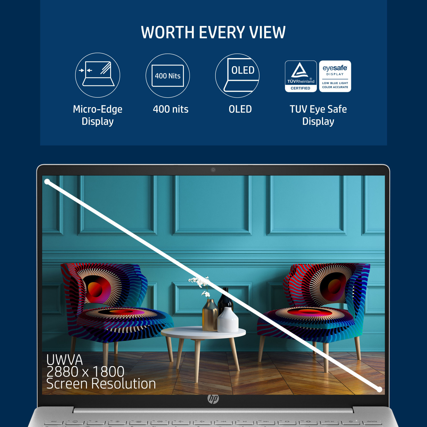 HP Pavilion Plus Creator OLED Eyesafe (2023) HSeries Intel Core i7