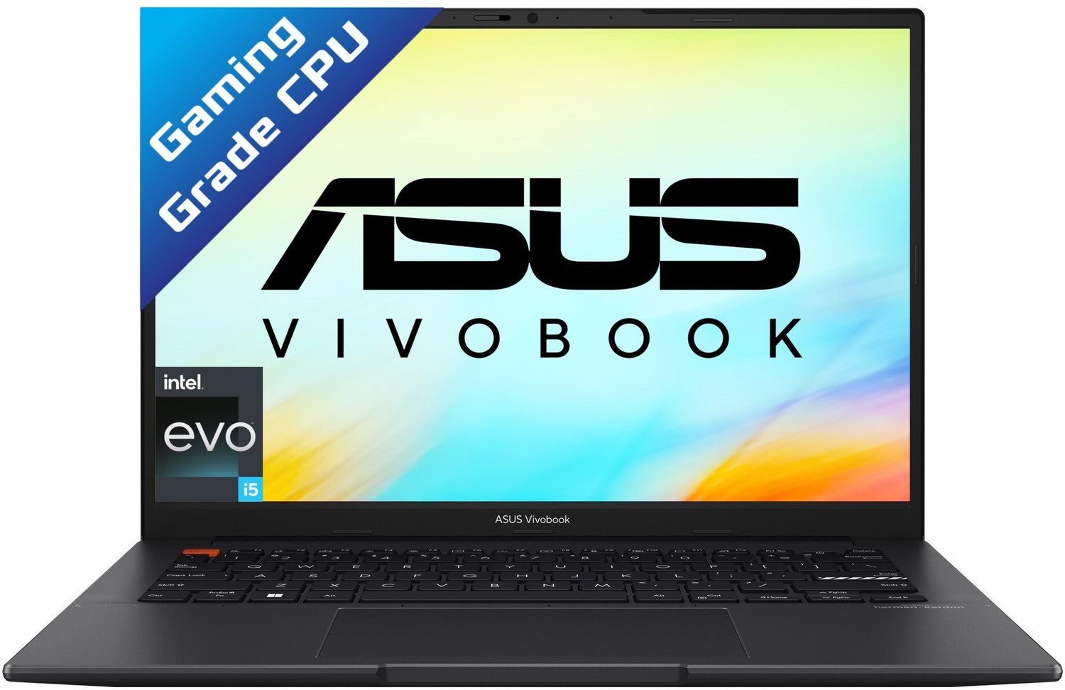 Image of ASUS Vivobook S 14 Intel EVO H-Series, with Backlit Keyboard, Intel Core i5 12th Gen 12500H - (16 GB /512 GB SSD /Windows 11 Home) S3402ZA-LY542WS Thin and Light Laptop