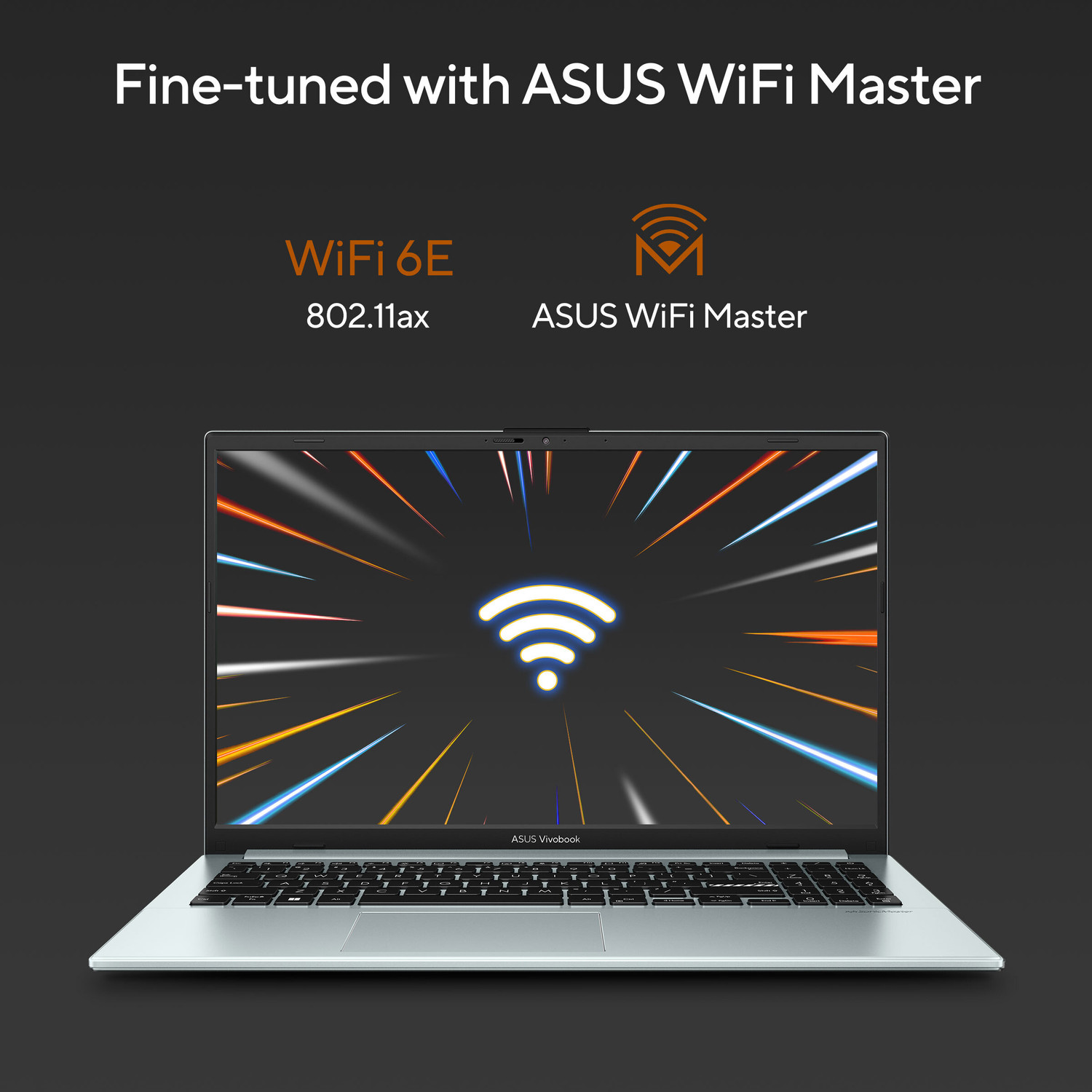 Image of ASUS Vivobook Go 15 AMD Ryzen 3 Quad Core 7320U - (8 GB /512 GB SSD /Windows 11 Home) E1504FA-NJ323WS Thin and Light Laptop