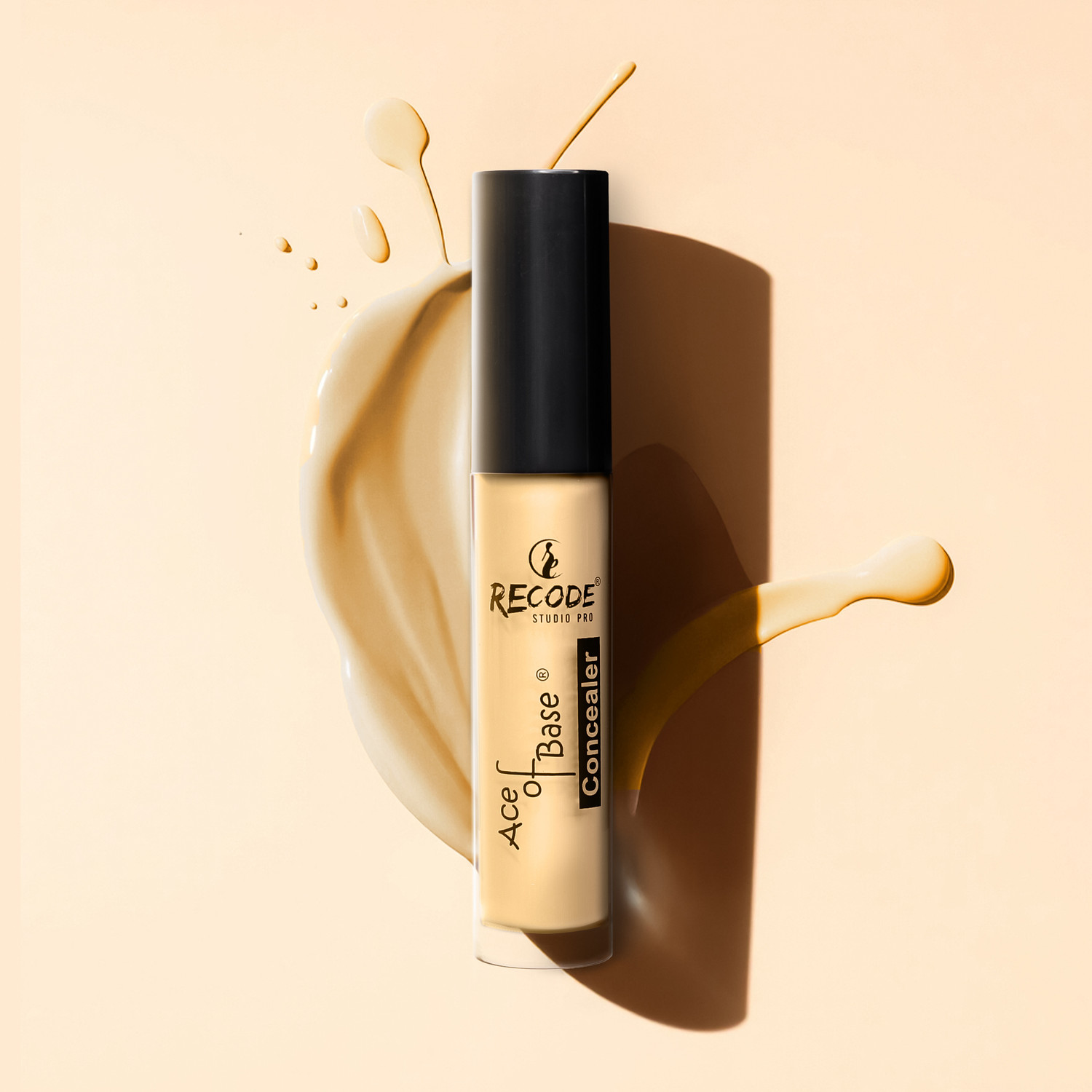 Image of Morbee Concealer corrector, Palette Waterproof Concealer With Full Coverage Q14 Concealer (BEIGE, 25 ml)